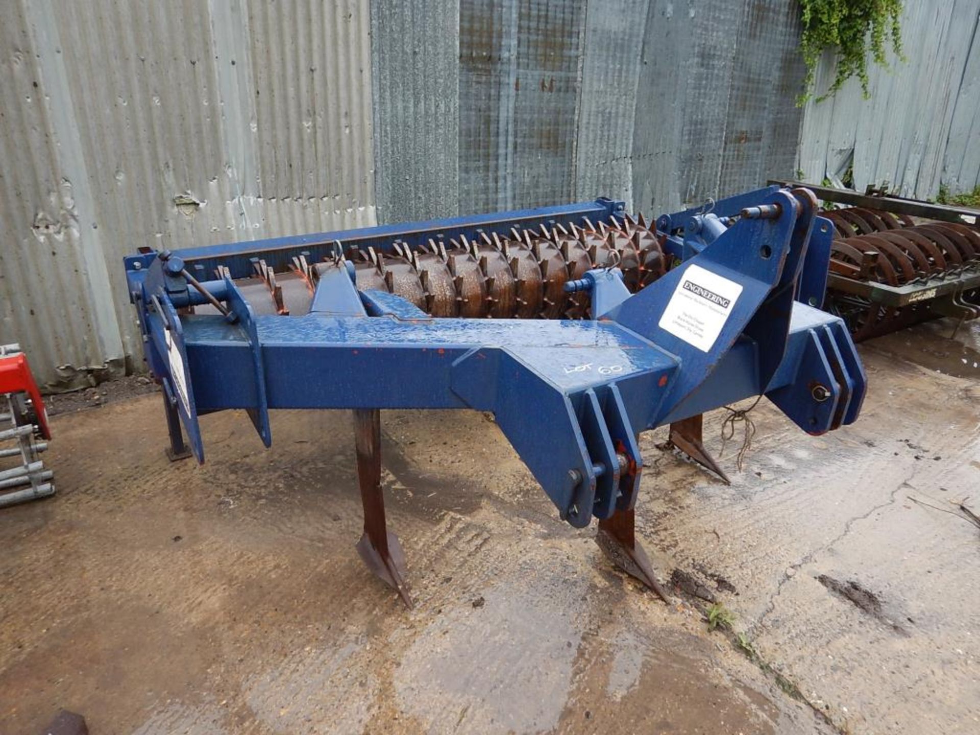 Tim Howard 3leg subsoiler c/w packer roller