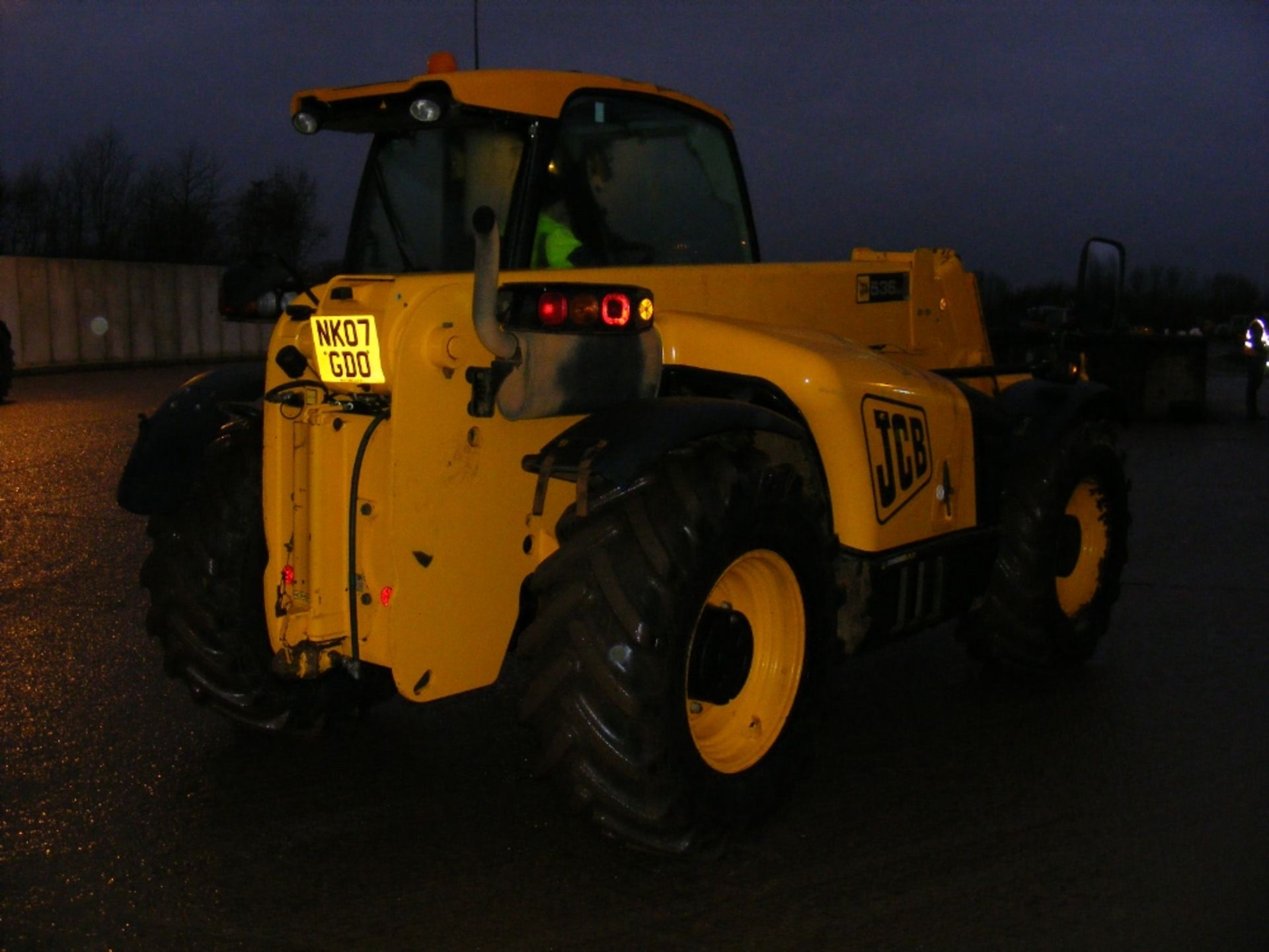 JCB 536-60 Telehandler. Reg. No. NK07 GDO - Image 5 of 8