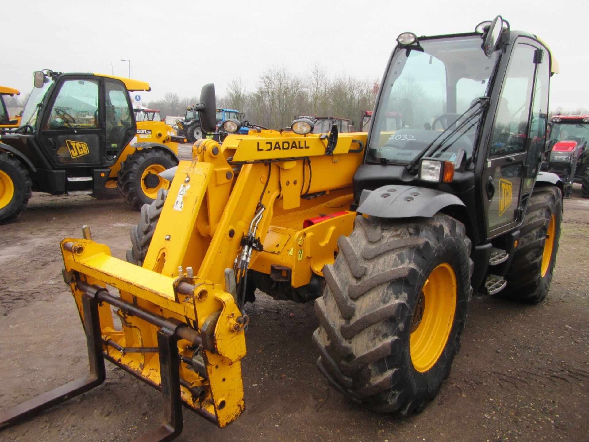 JCB 541-70 Agri Super Telehandler. Reg. No. AU09 DWJ