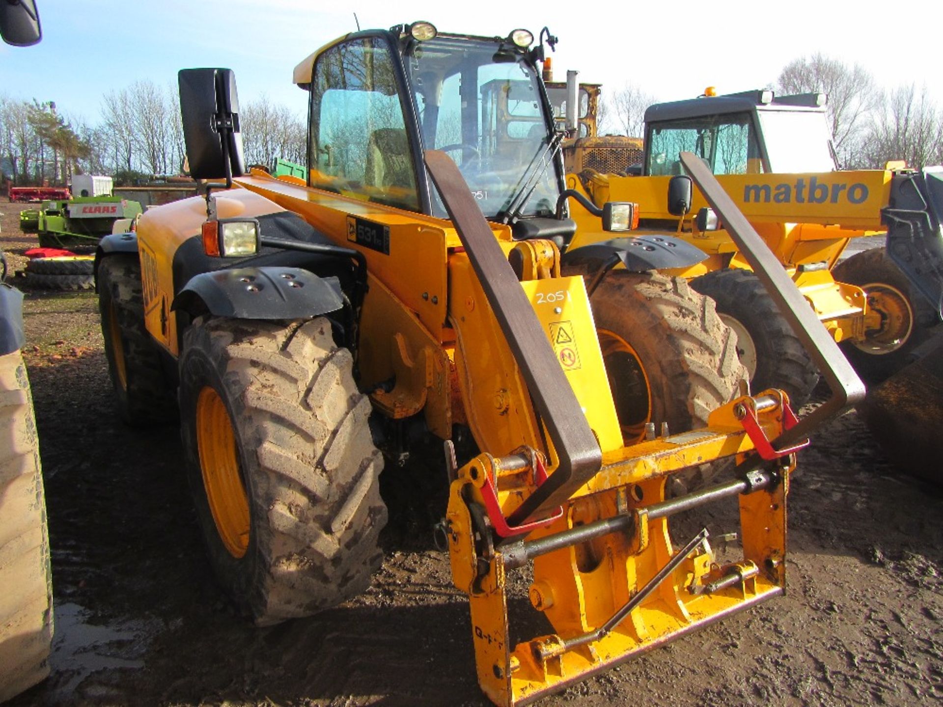 JCB 531-70 Agri Plus Loadall Reg. No. AU08 ETE Ser No 81424770 - Image 2 of 7