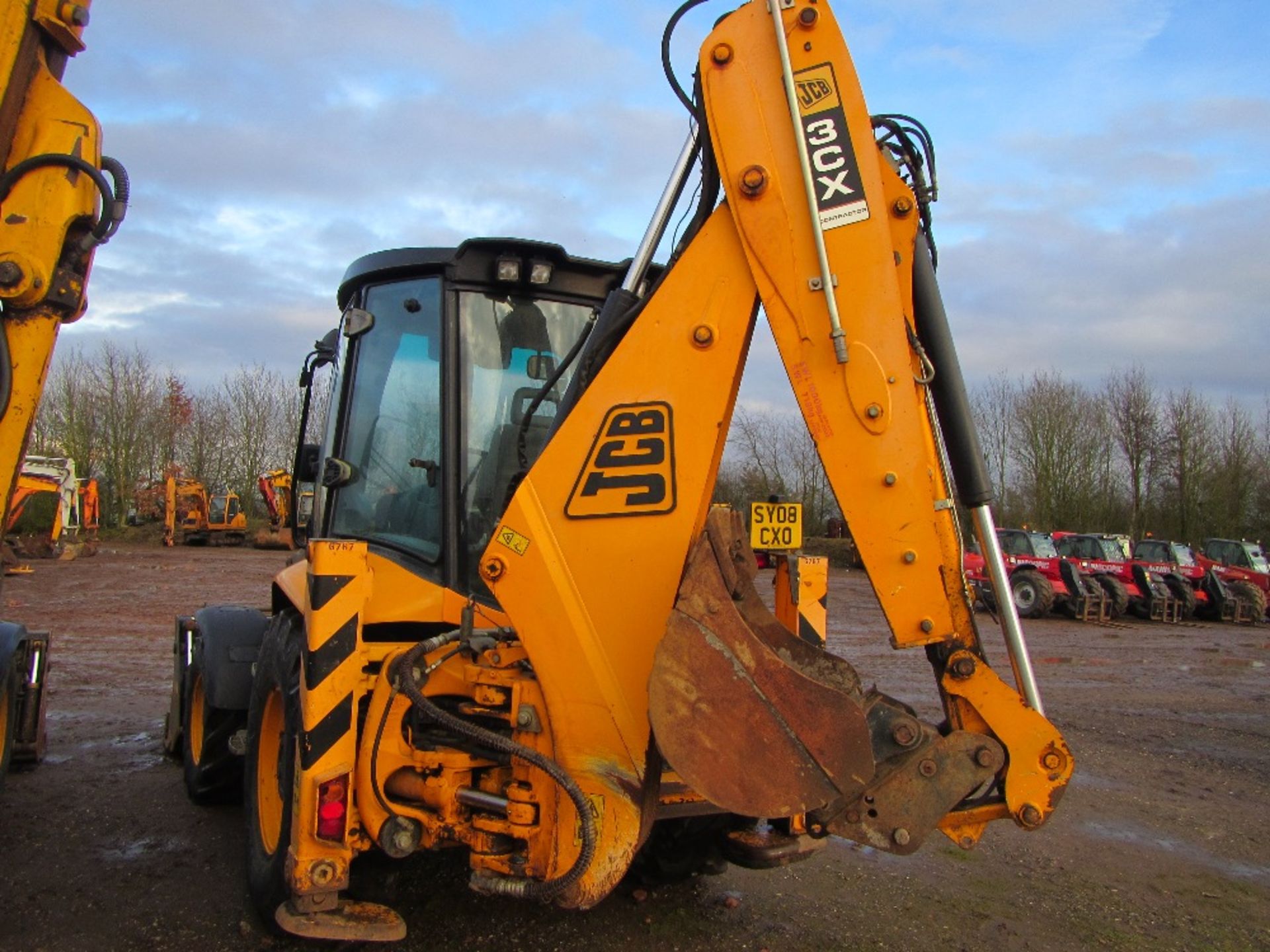 2008 JCB 3CX Contractor c/w Turbo, SRS, Hydraulic Quick Hitch, 4 in 1 Bucket, Forks, Torque Lock - Image 4 of 6