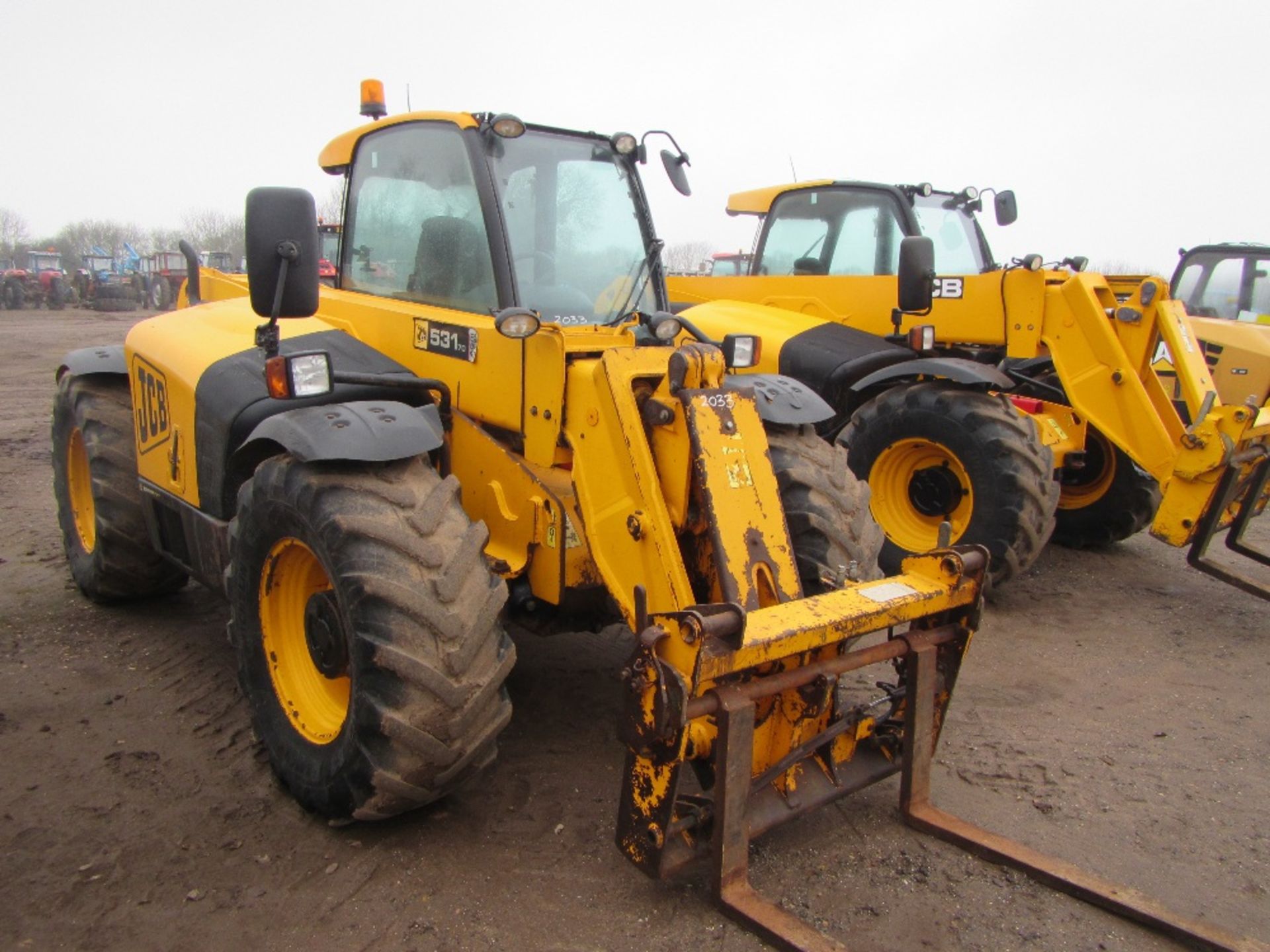 JCB 531-70 Telehandler. 8500 Hrs Reg. No. SV57 ELW - Image 2 of 6