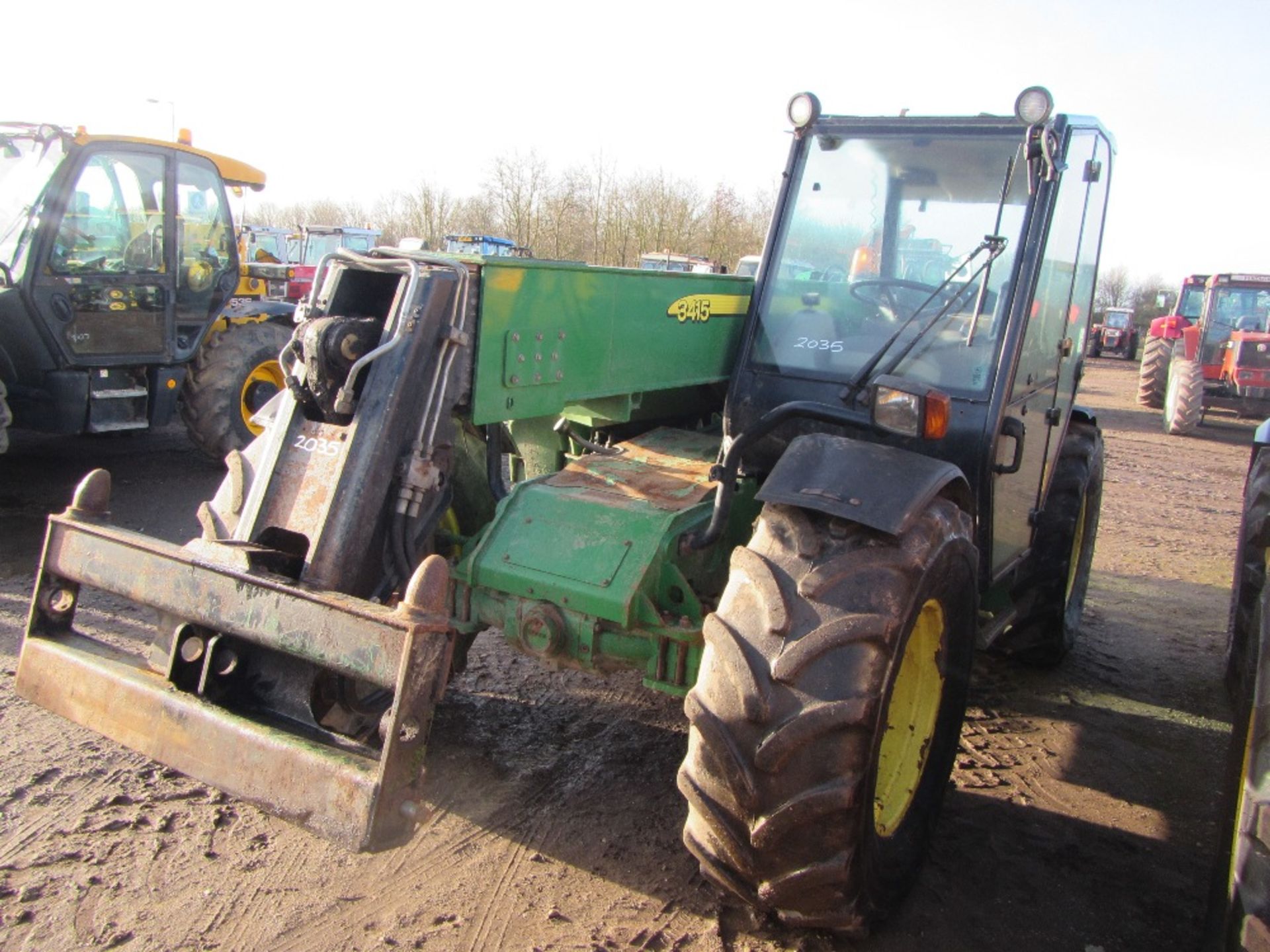 2006 John Deere 3415 Telehandler Reg No PN06 NFF Ser No 207501