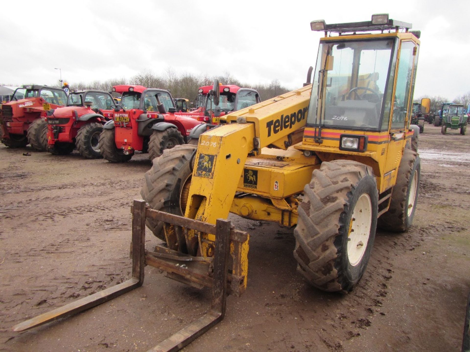 1993 Sanderson Telehandler c/w 7m Reach Reg No L629 YVL Ser No NEE0158