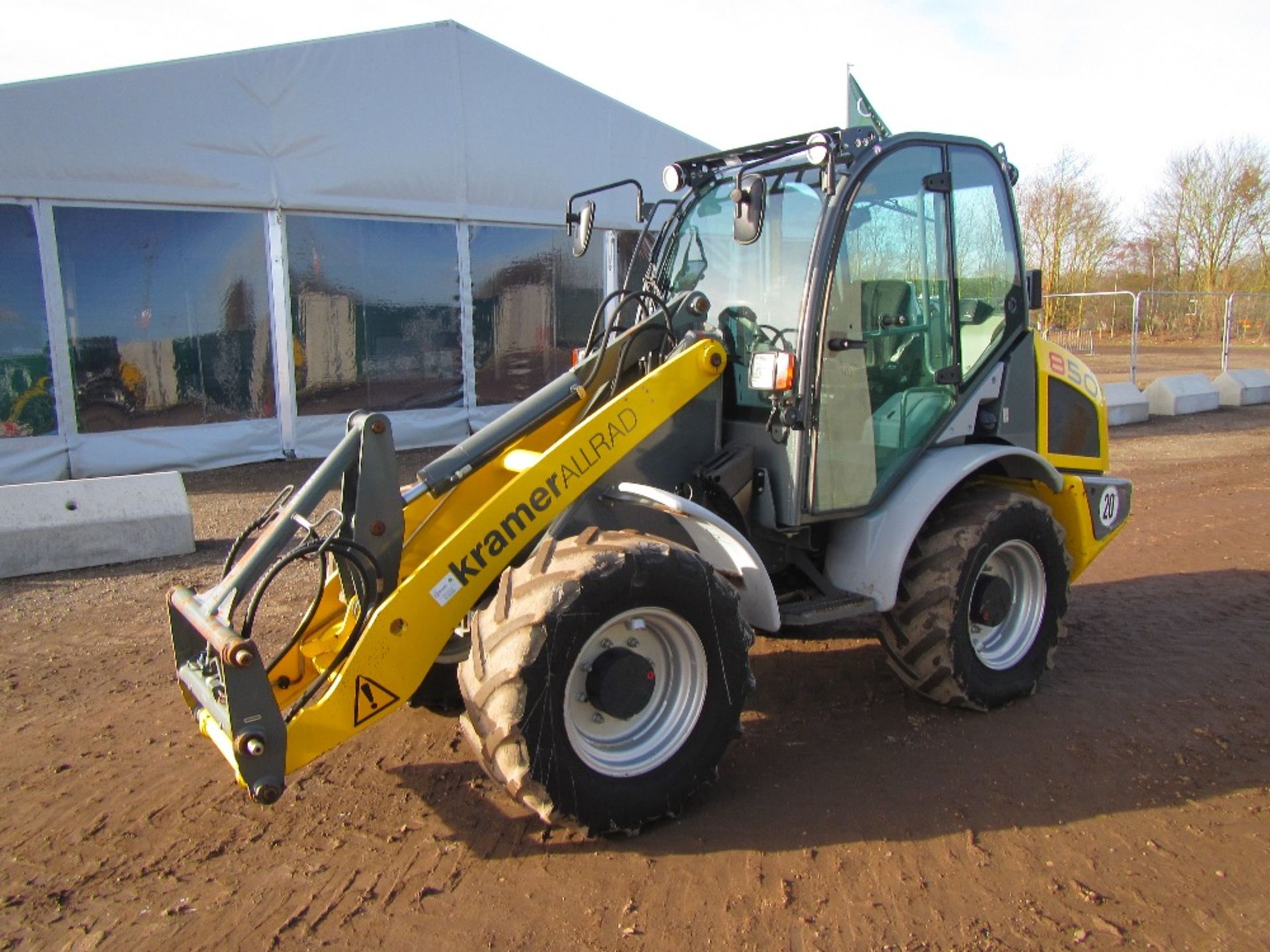 Kramer 850 Loader Reg. No. PE63 OCL Ser No 346041529