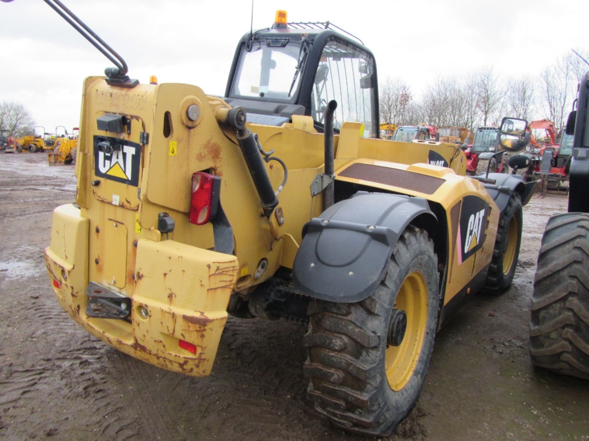 Caterpillar TH141 14m Telehandler c/w new set of switches in office Approx 4075 Hrs Ser. No. - Image 5 of 5