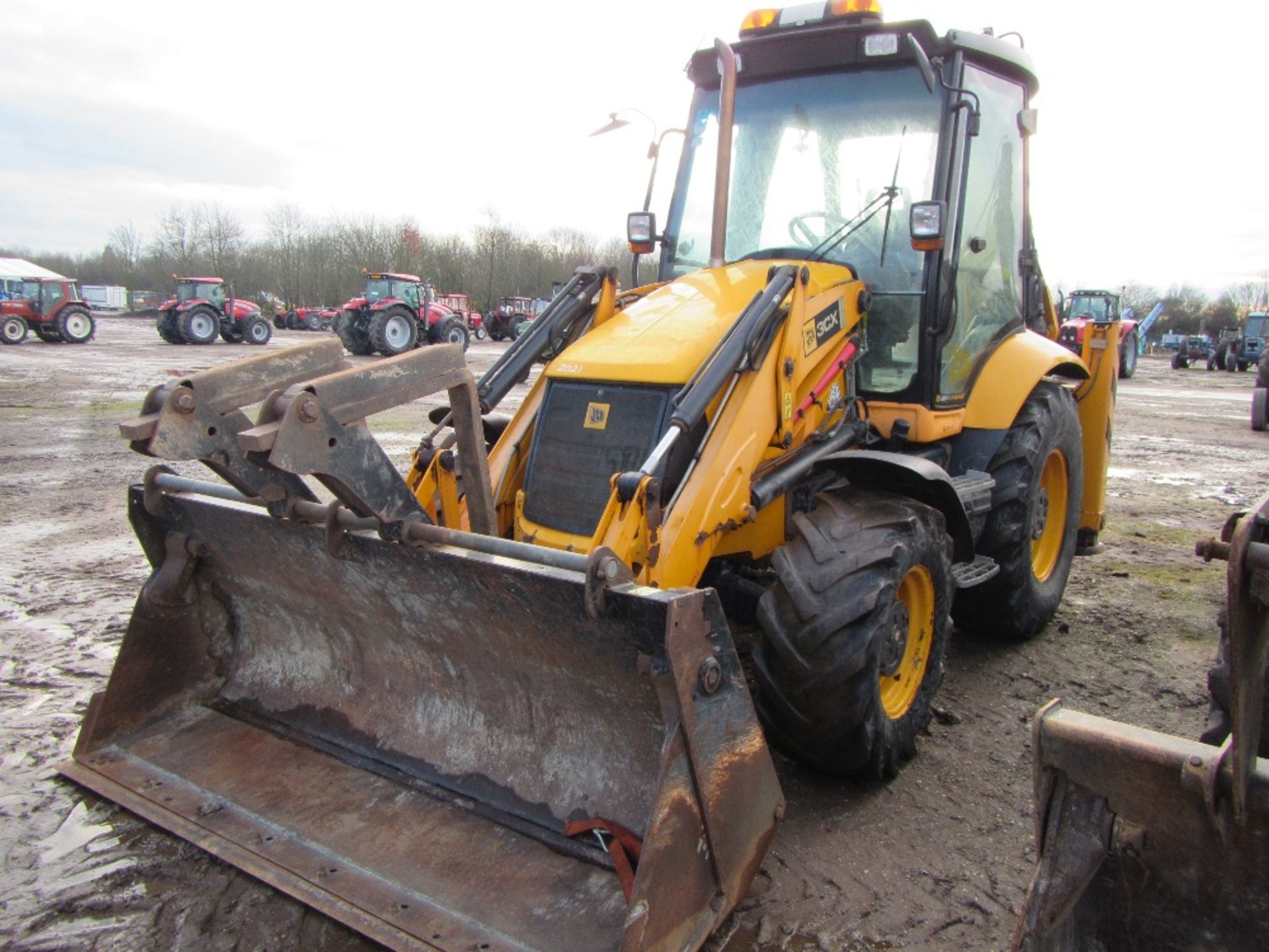 2008 JCB 3CX Contractor c/w Turbo, SRS, Hydraulic Quick Hitch, 4 in 1 Bucket, Forks, Torque Lock