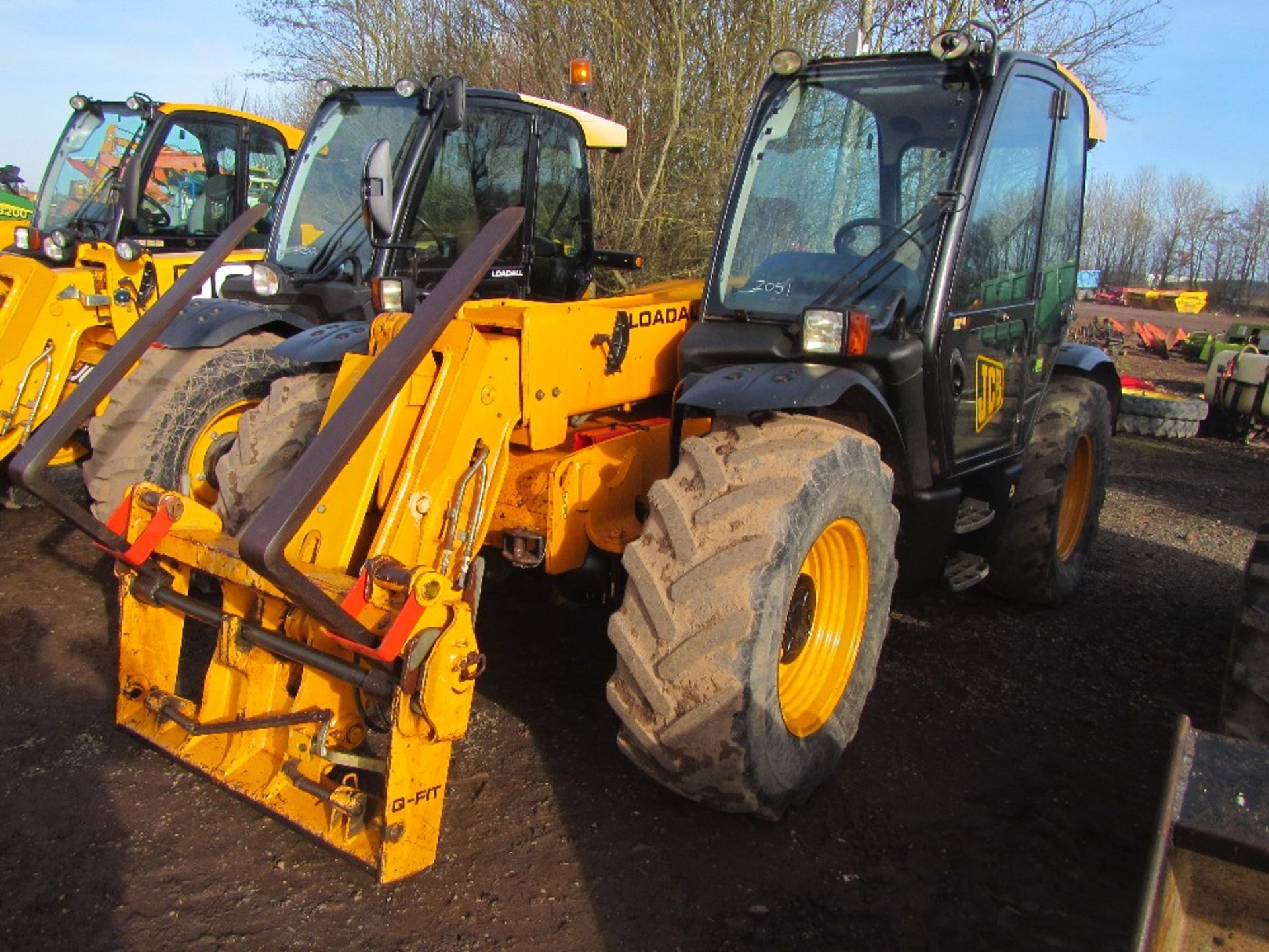 JCB 531-70 Agri Plus Loadall Reg. No. AU08 ETE Ser No 81424770