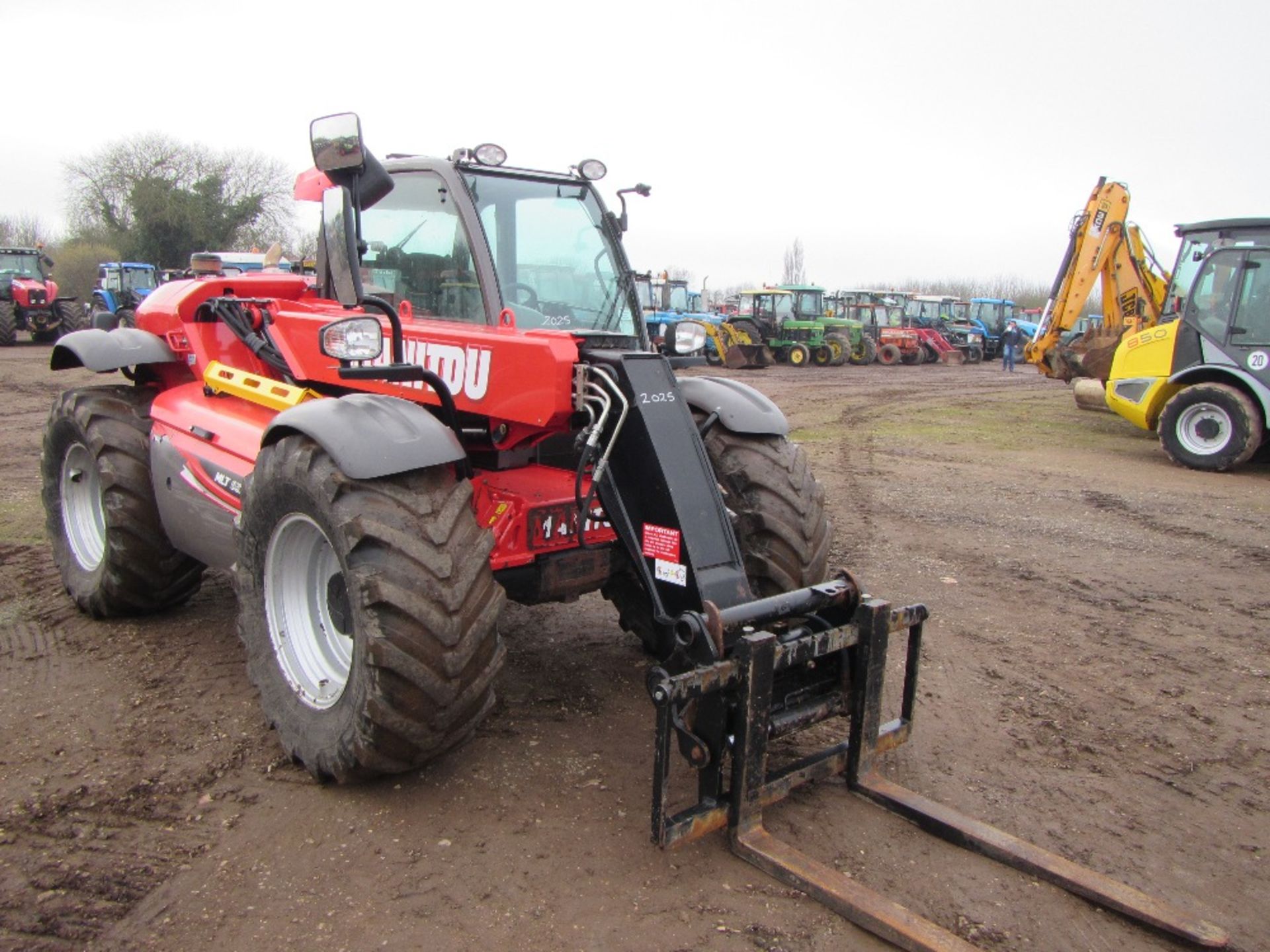 2014 Manitou 629 Elite Telehandler c/w Air Con, Pick Up Hitch. 3100 Hrs Reg. No. DG63 JYN