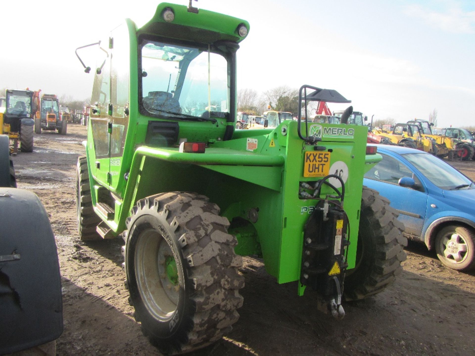 Merlo P34.7 Telehandler c/w 40k, Air Con, Boom Suspension, Hyd Pin Lock, Pick Up Hitch. 1st Regd 1/ - Image 5 of 6