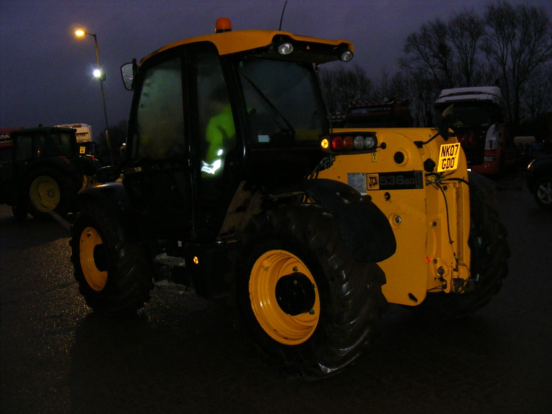 JCB 536-60 Telehandler. Reg. No. NK07 GDO - Image 7 of 8