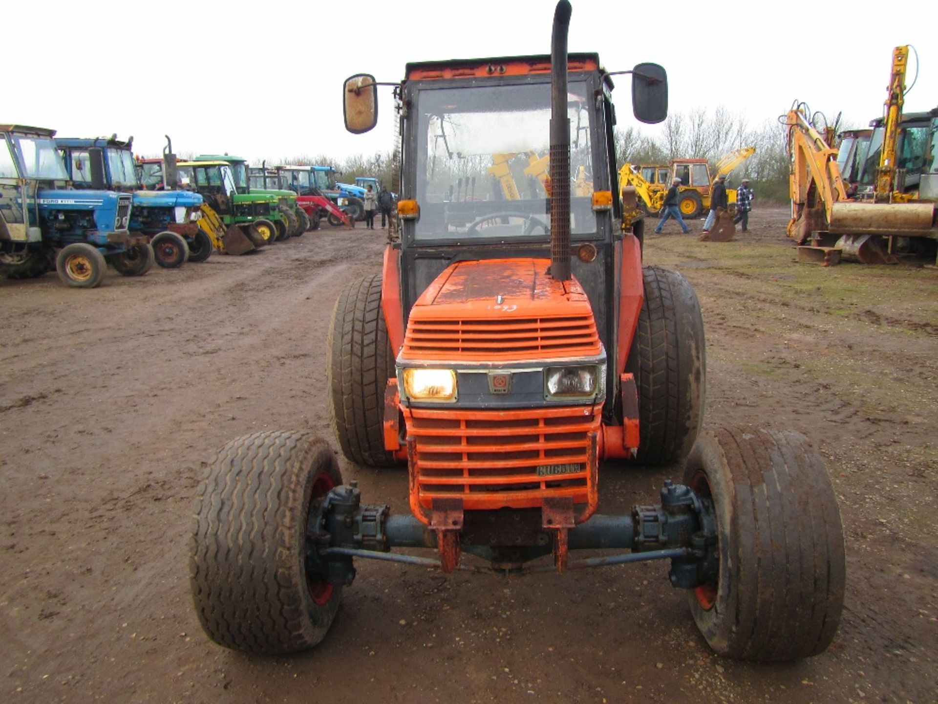 Kubota L4150 Tractor c/w Twose Flail Hedgecutter Reg. No. G554 YPV - Image 2 of 11