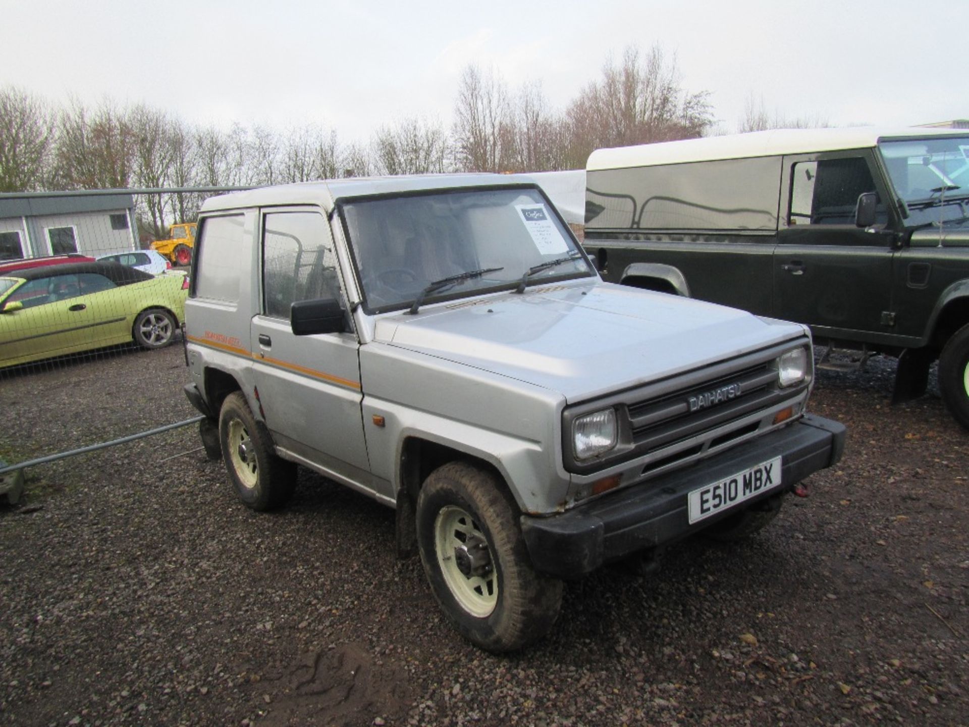 Daihatsu Fourtrak Diesel. MOT till 10th July.2017. Reg. No. E510 MBX - Image 3 of 5