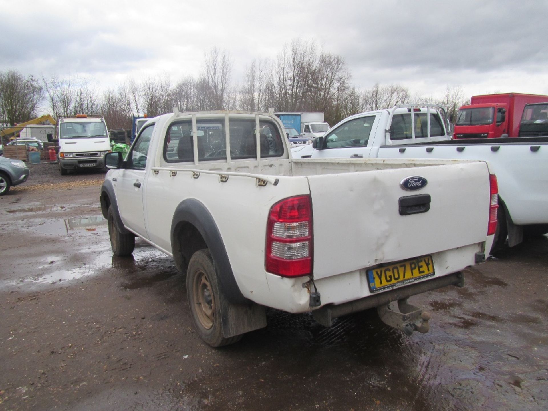 2007 Ford Ranger Single Cab Reg Docs will be supplied. Mileage: 112,000 12 months MOT - Image 6 of 7