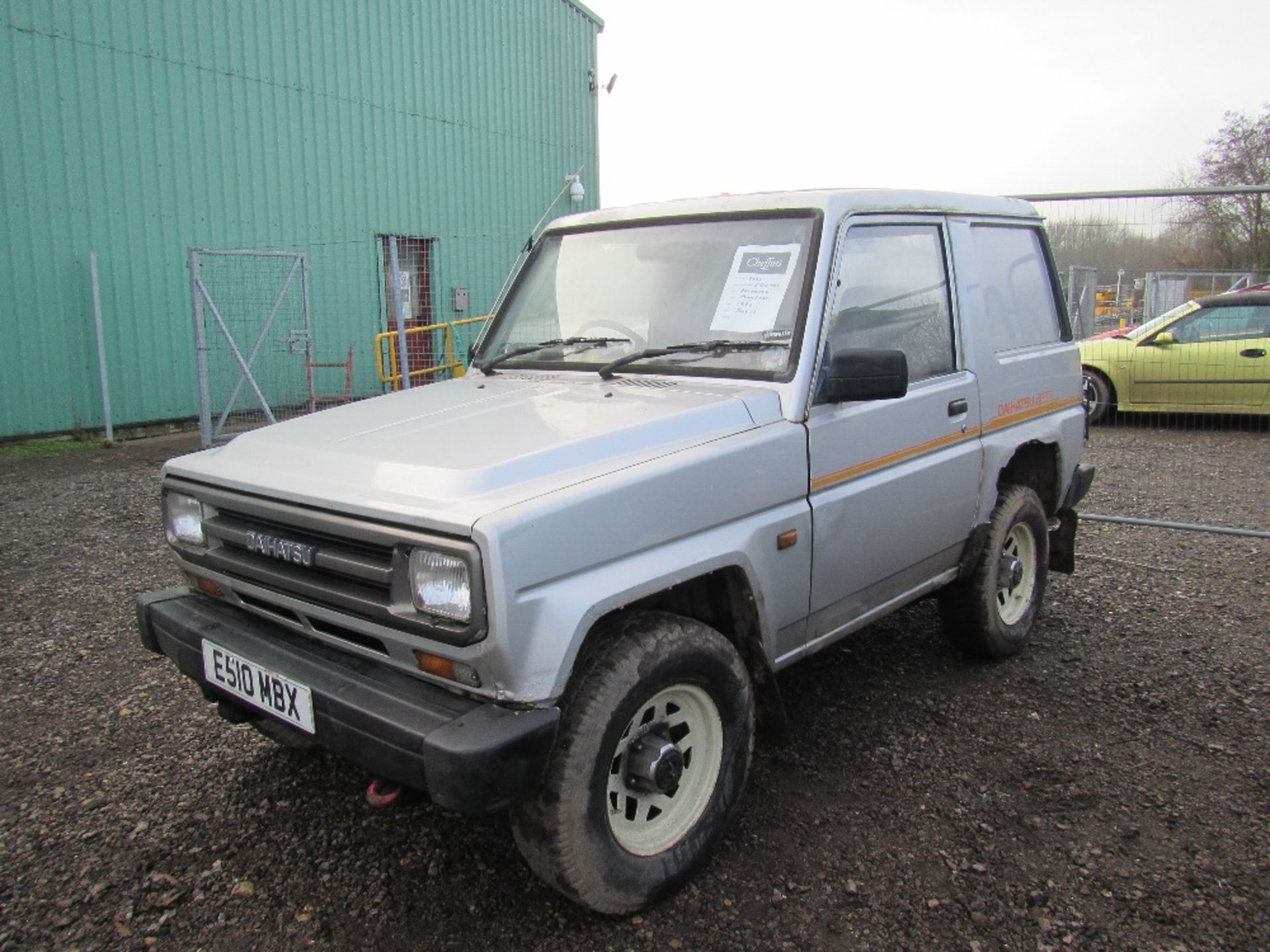 Daihatsu Fourtrak Diesel. MOT till 10th July.2017. Reg. No. E510 MBX