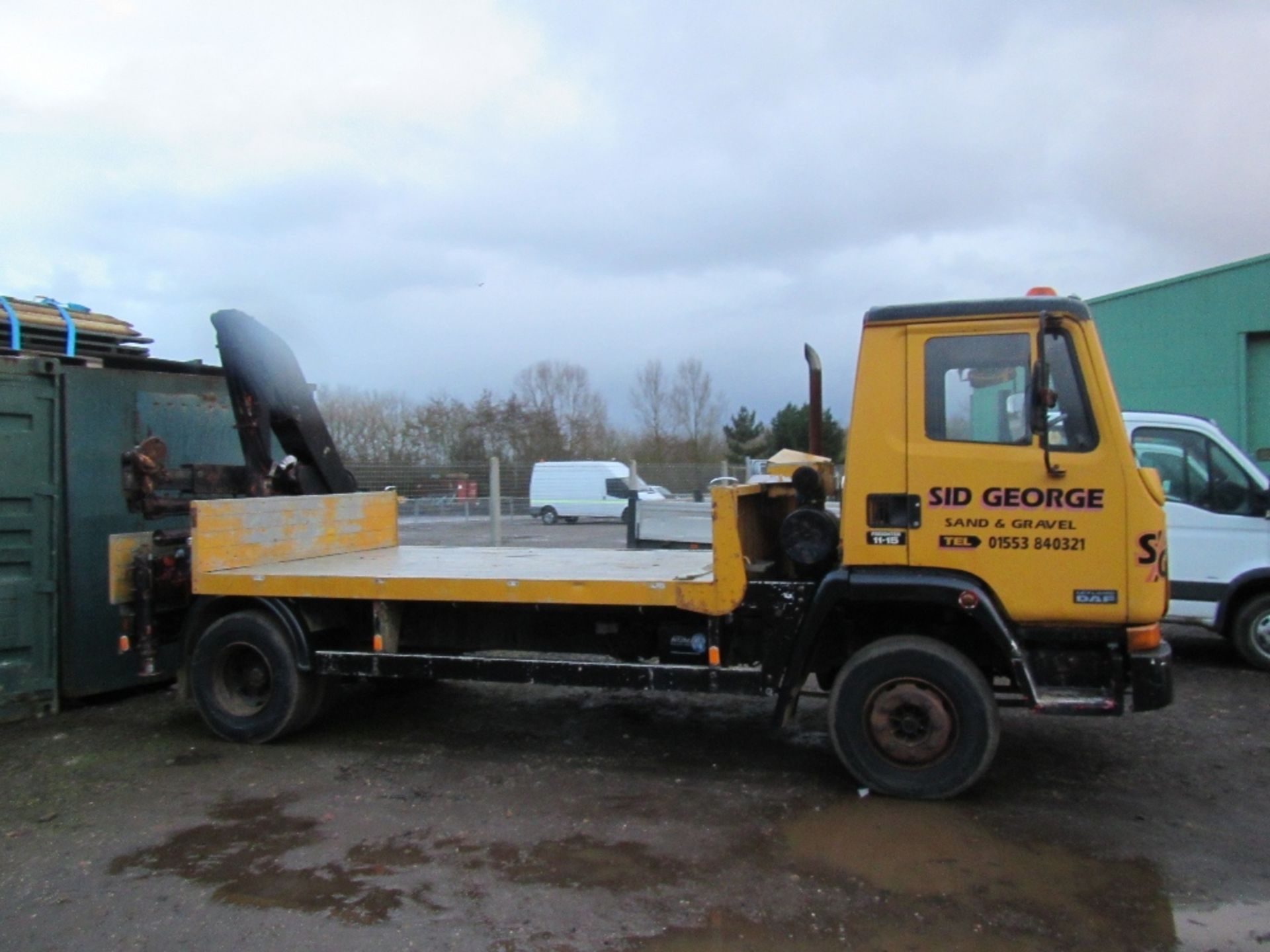 Leyland Daf Freighter c/w Hiab Crane Reg. No. G975 NKM - Image 4 of 8