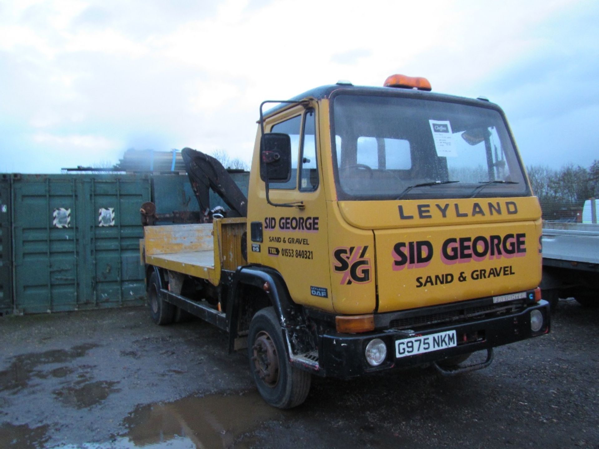 Leyland Daf Freighter c/w Hiab Crane Reg. No. G975 NKM - Image 3 of 8