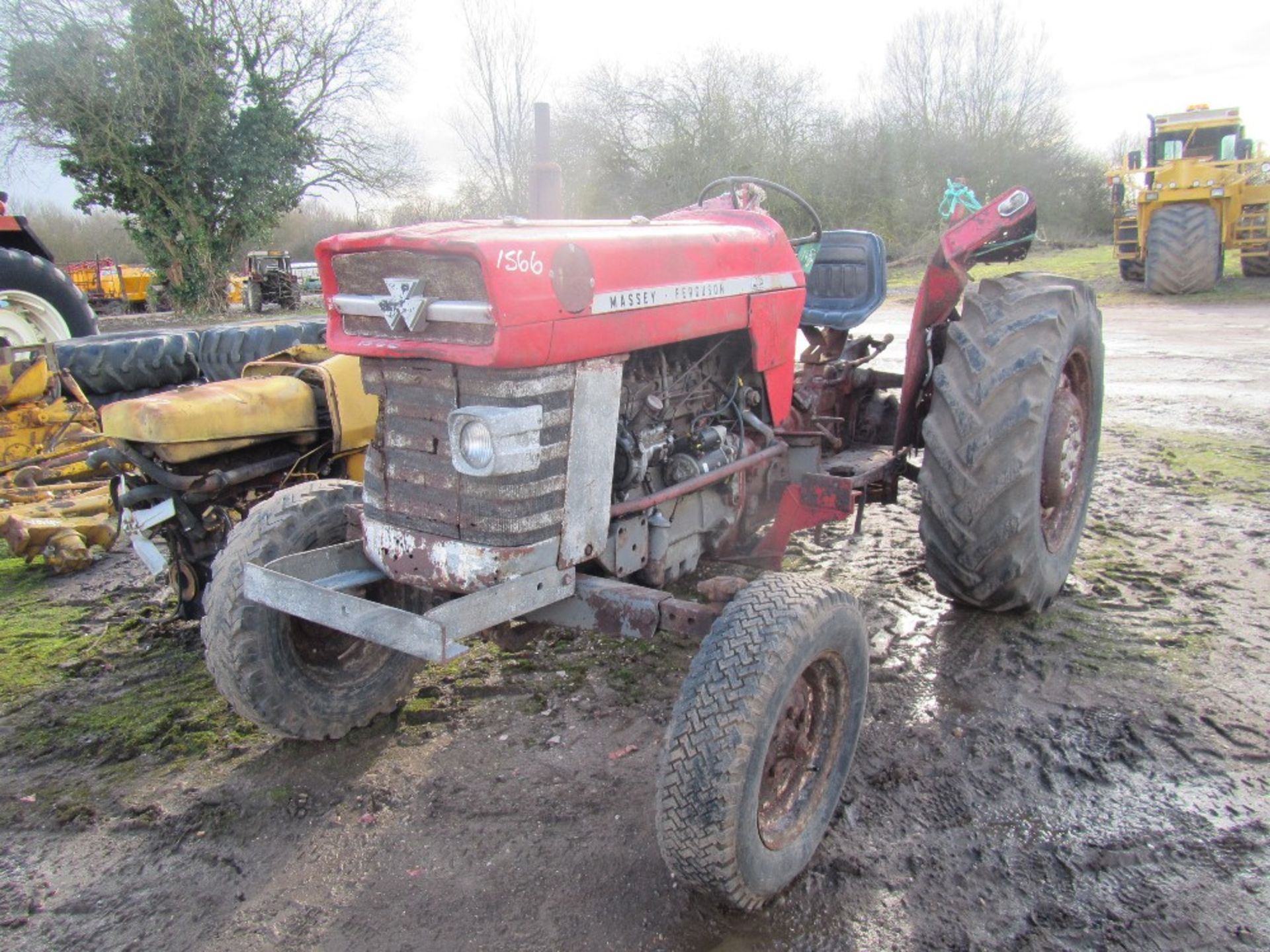 Massey Ferguson 165 Tractor c/w 212 Engine