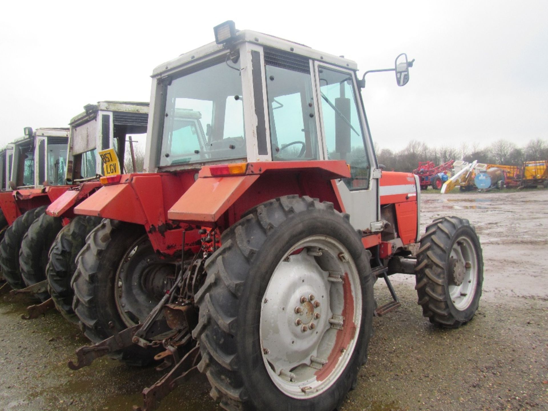 Massey Ferguson 698 4wd Tractor. Reg. No. B579 LGV. Ser. No. T151003 - Image 4 of 7