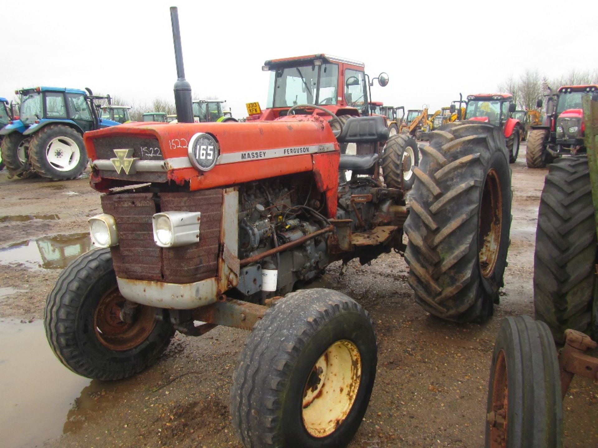 Massey Ferguson 165 2wd Tractor c/w 4 Bolt Pump, Long PTO