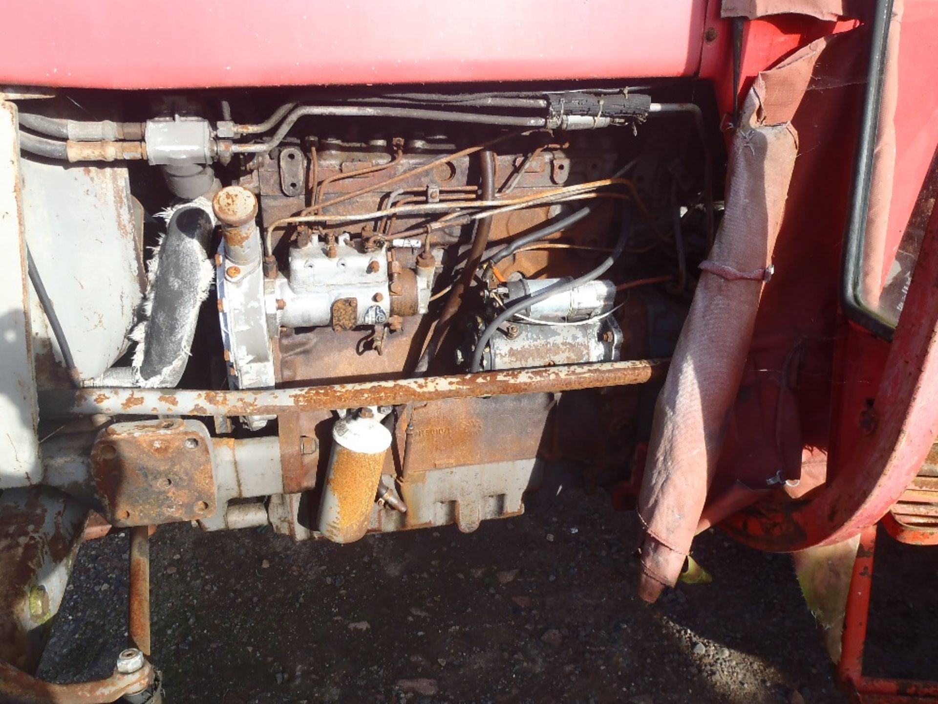 Massey Ferguson 188 Tractor c/w 4 Bolt Lift Pump. Ser. No. 355601 - Image 6 of 7