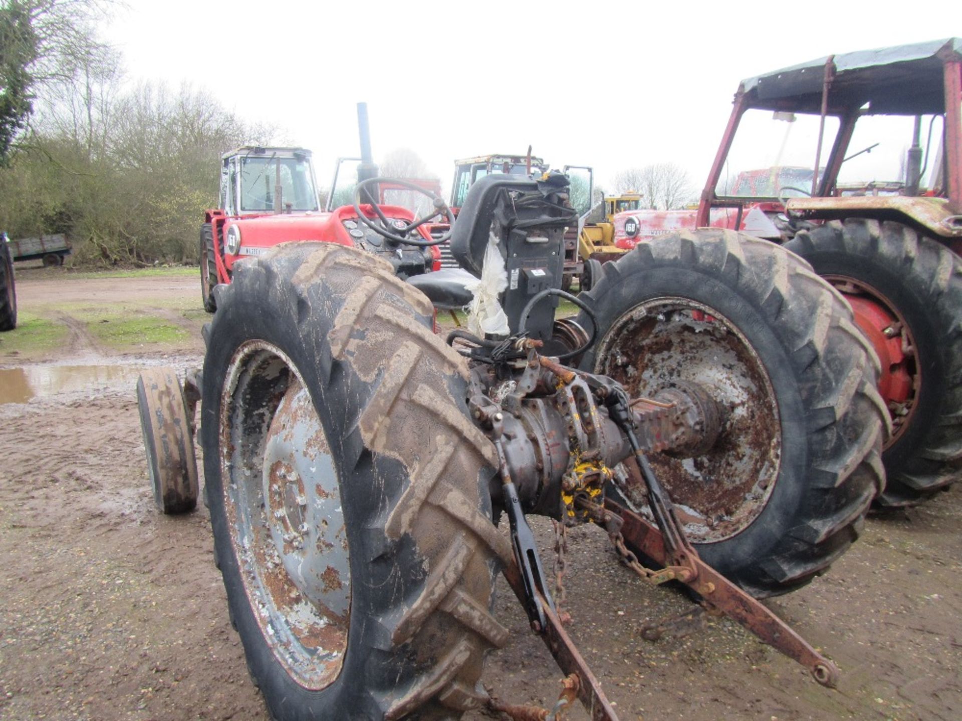 Massey Ferguson 168 Tractor c/w 4 Bolt Lift Pump, Long PTO - Image 5 of 5