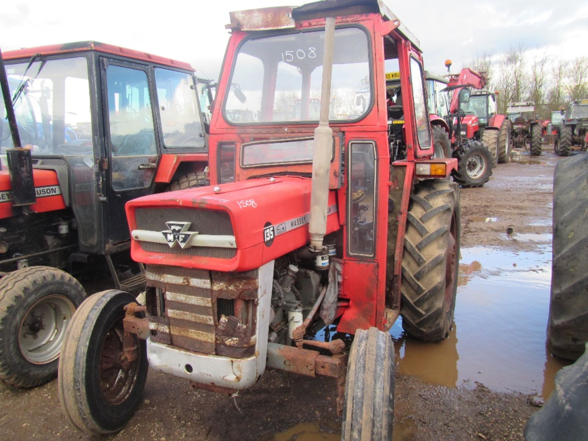 Massey Ferguson 135 Tractor c/w Long PTO, DL Engine, QD Cab