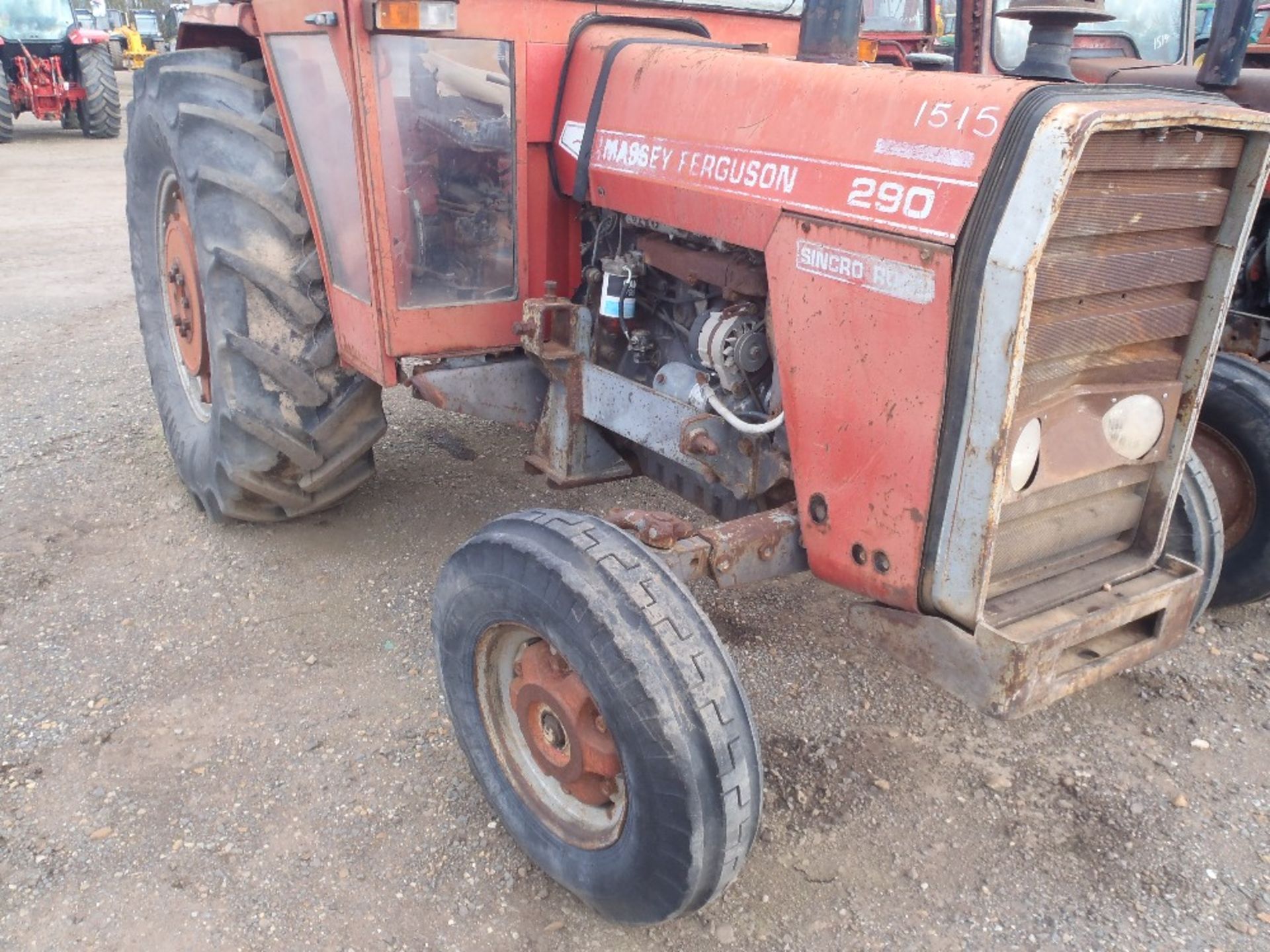 Massey Ferguson 290 2wd Tractor. Ser.No. 507546 - Bild 3 aus 8