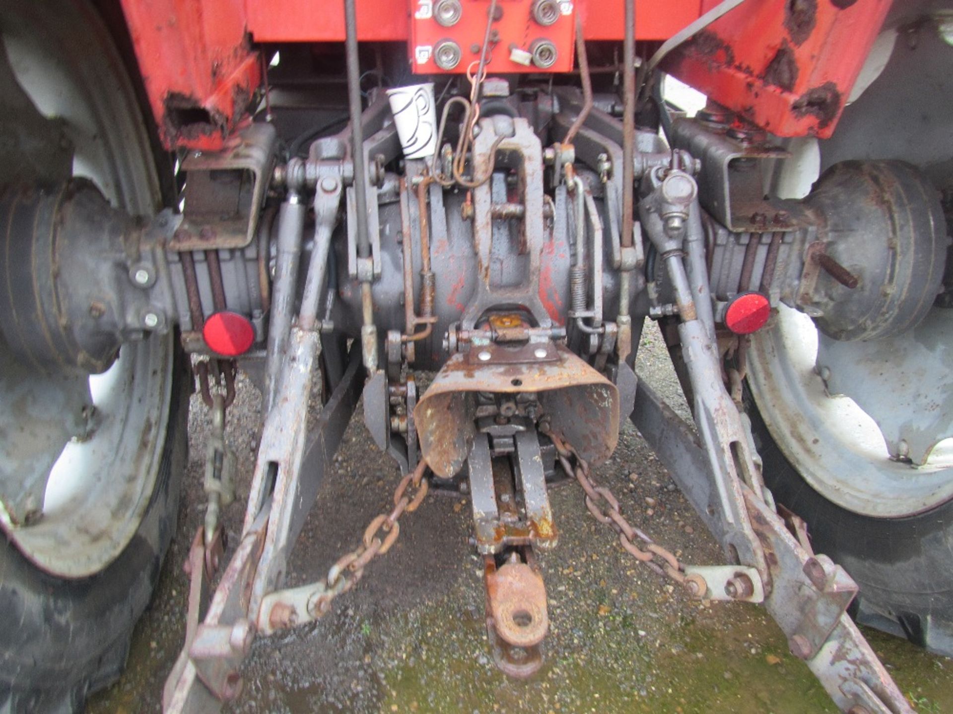 Massey Ferguson 698 4wd Tractor. Reg. No. B579 LGV. Ser. No. T151003 - Image 7 of 7