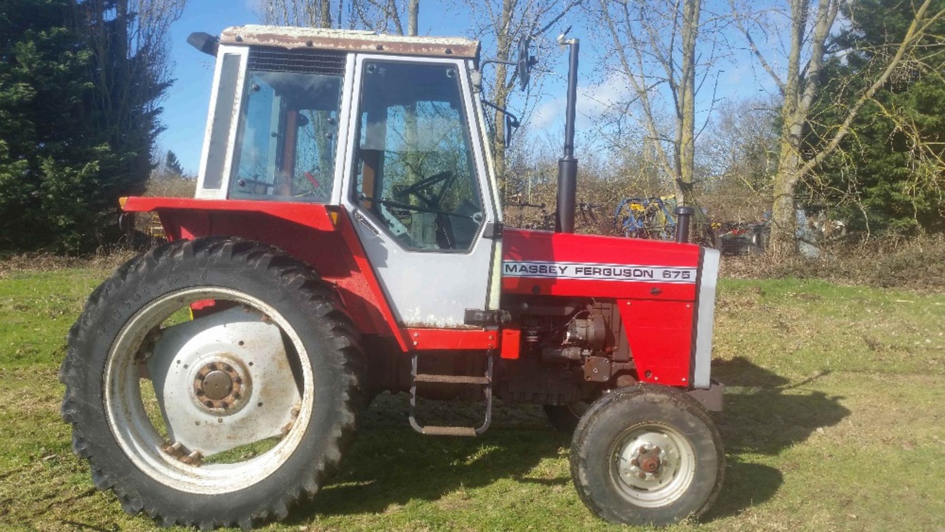 Massey Ferguson 675 2wd Tractor Reg. No. OCT 268Y - Image 5 of 12