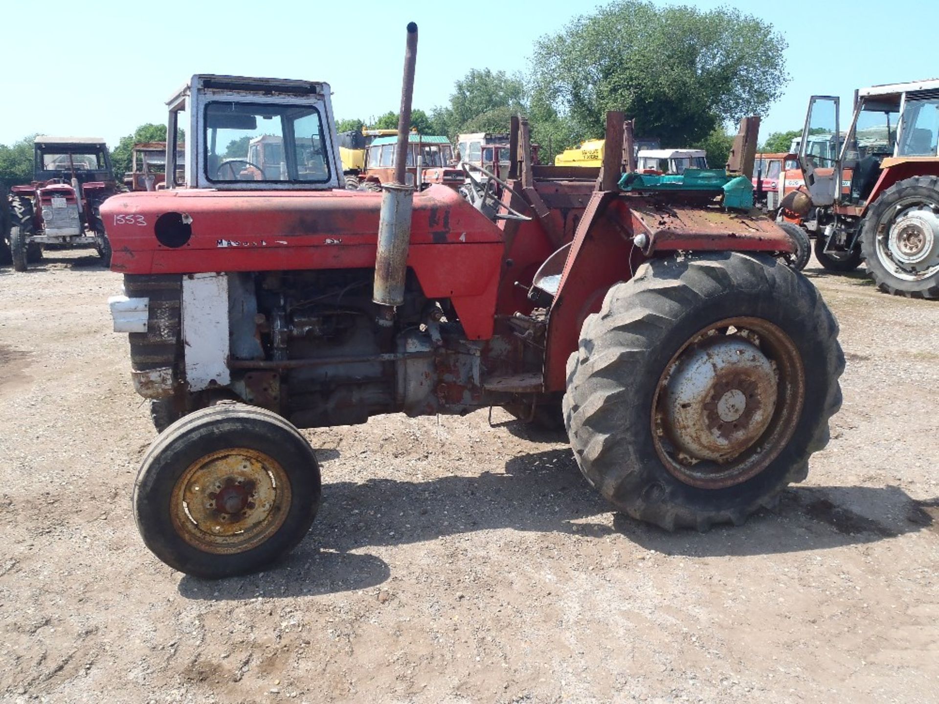 Massey Ferguson 165 Tractor. Ser. No. 591243