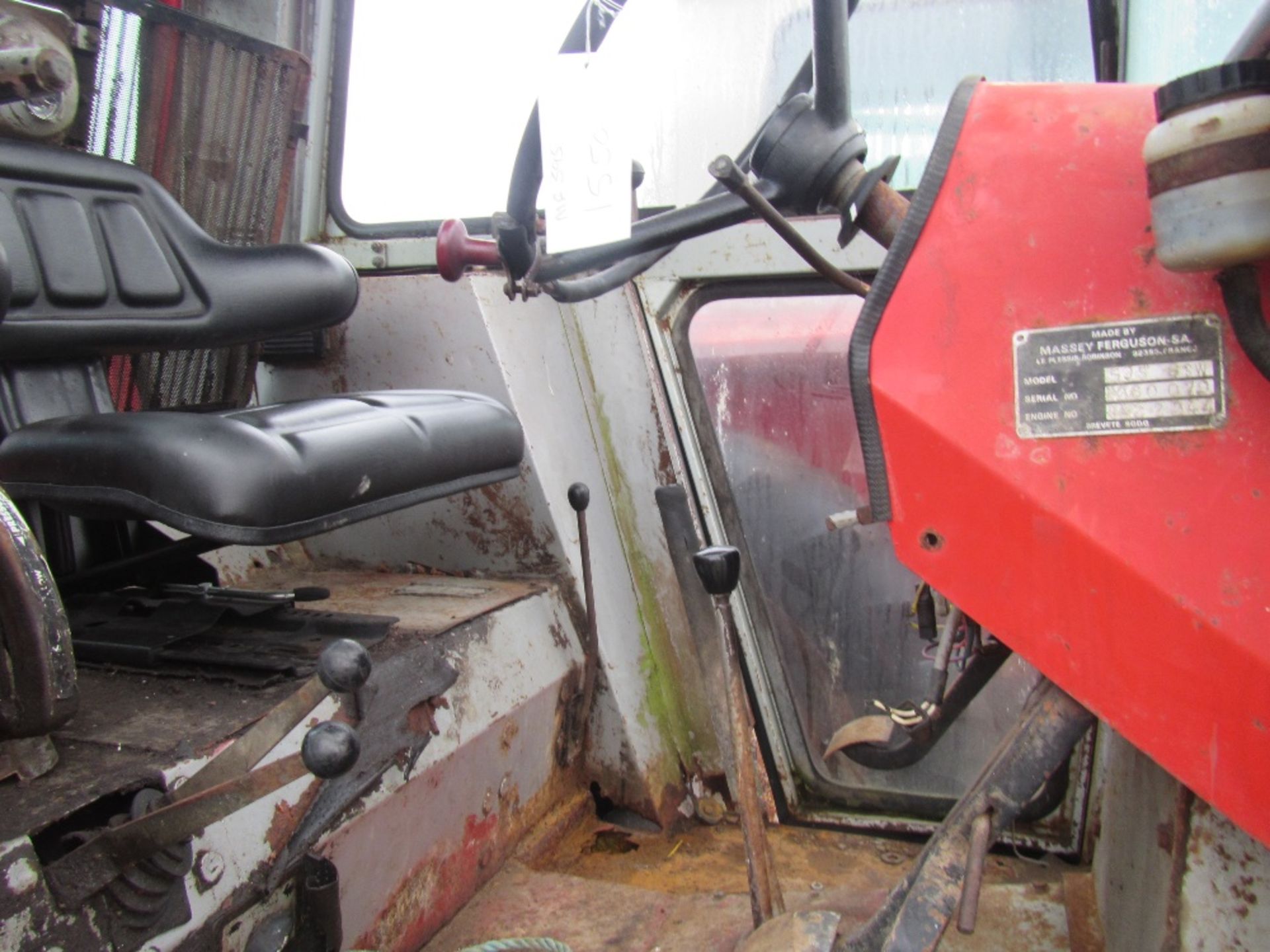 Massey Ferguson 595 Tractor. Reg Docs available. Ser. No. E260079 - Image 3 of 5