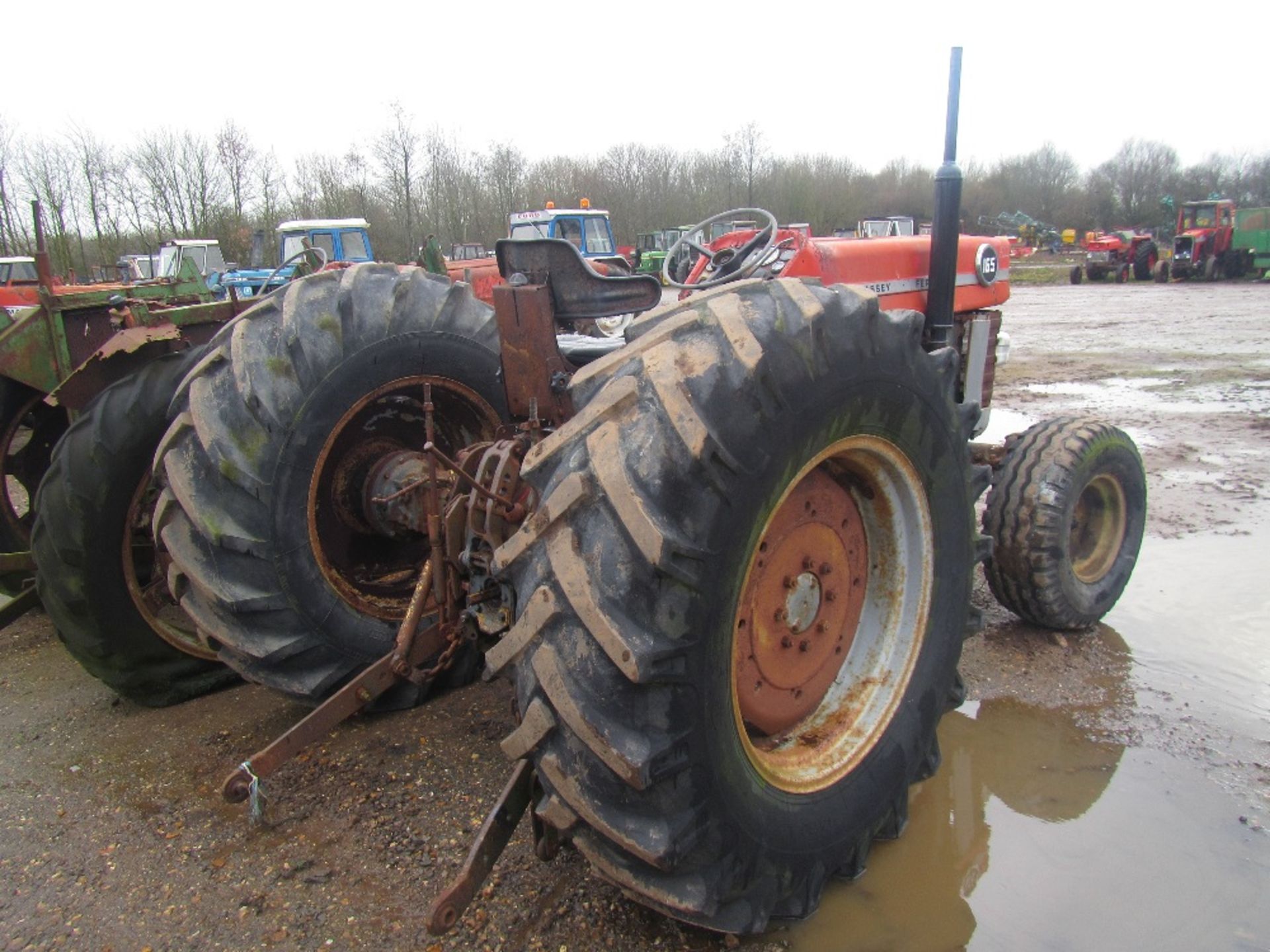 Massey Ferguson 165 2wd Tractor c/w 4 Bolt Pump, Long PTO - Image 4 of 6