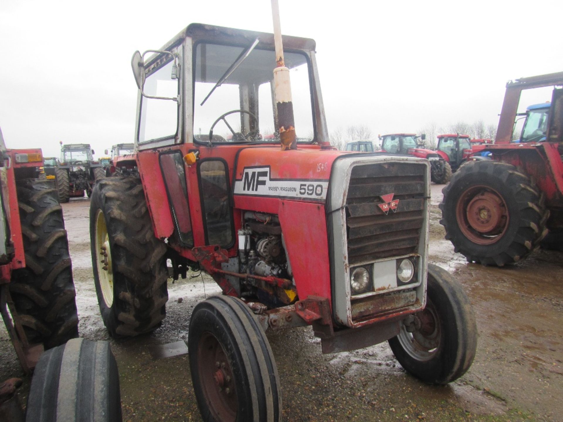 Massey Ferguson 590 2wd Tractor Ser No 375652 - Image 3 of 7