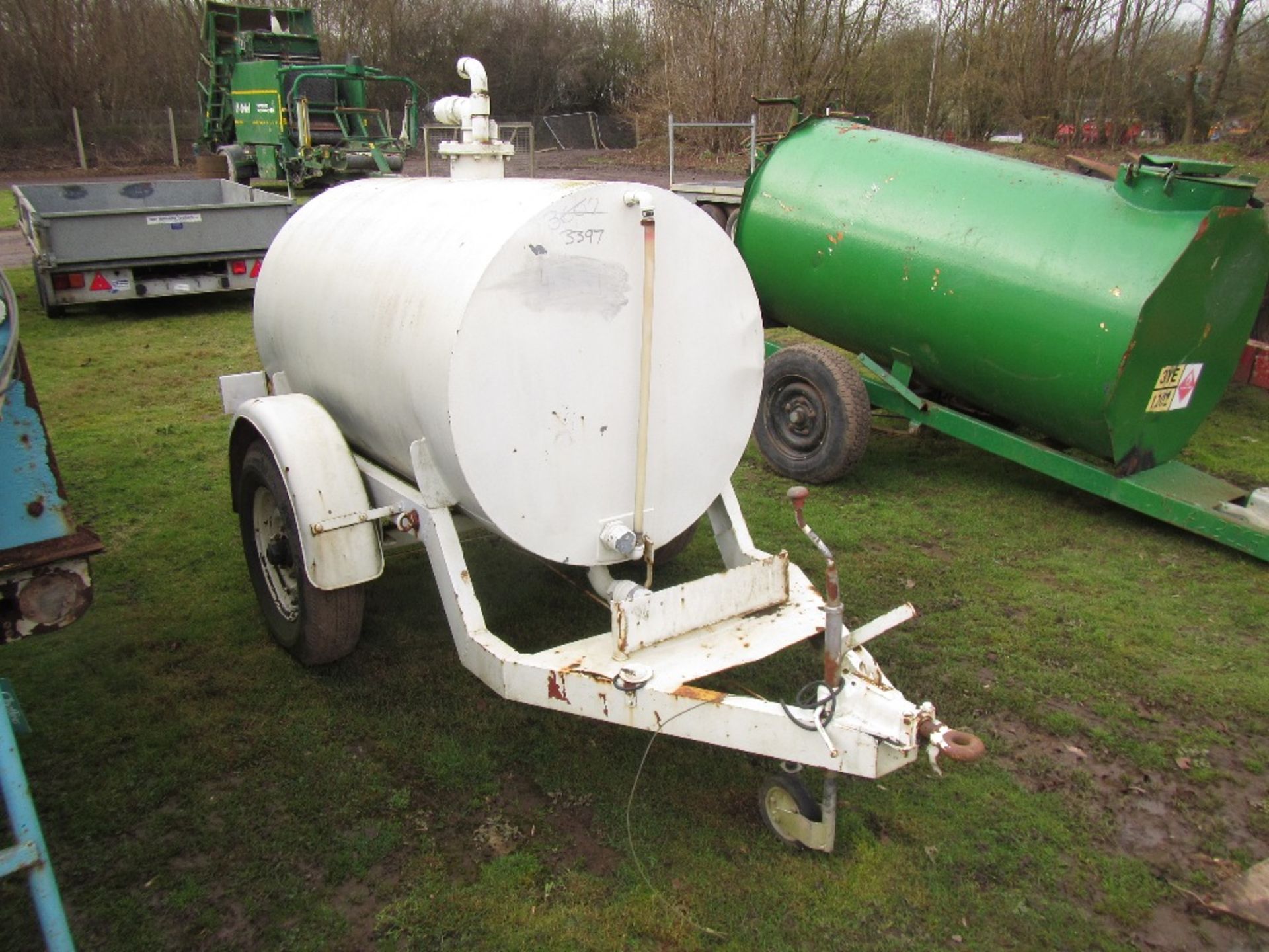 Single Axle 1000 Litre Water Bowser. Ex Anglian Water