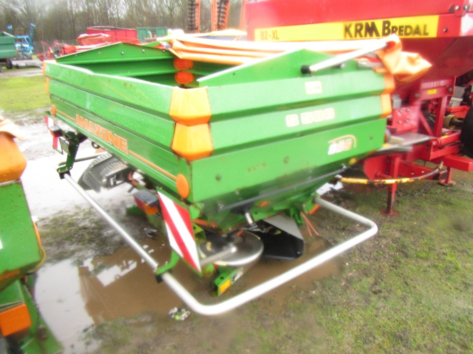 Amazone Zam 1200 Fertiliser Spreader c/w Hopper Cover - Image 3 of 5