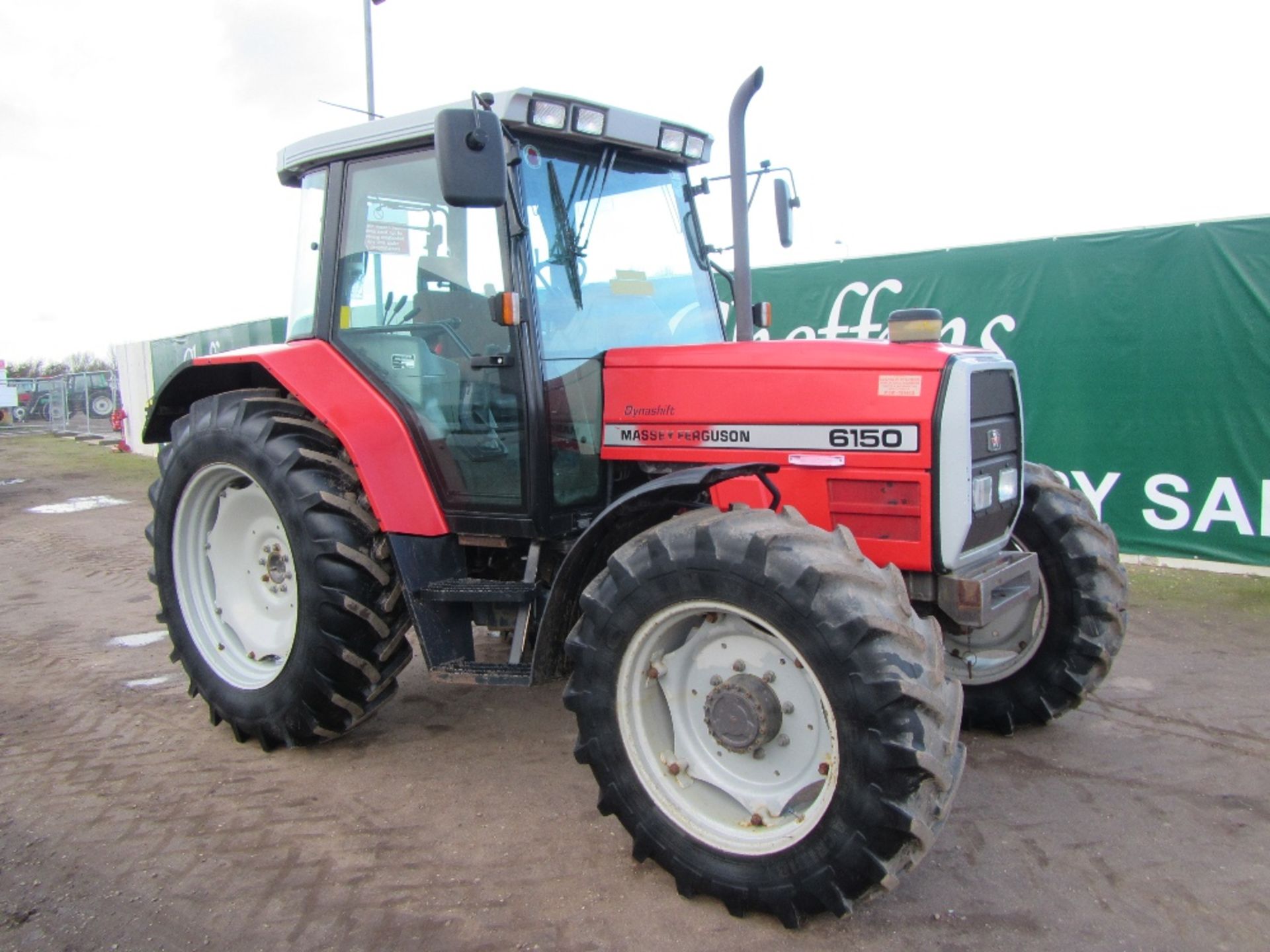 Massey Ferguson 6150 Dyna Shift 4wd Tractor 4480 Hrs Reg. No. N517 TGV Ser No 061038 - Bild 3 aus 17