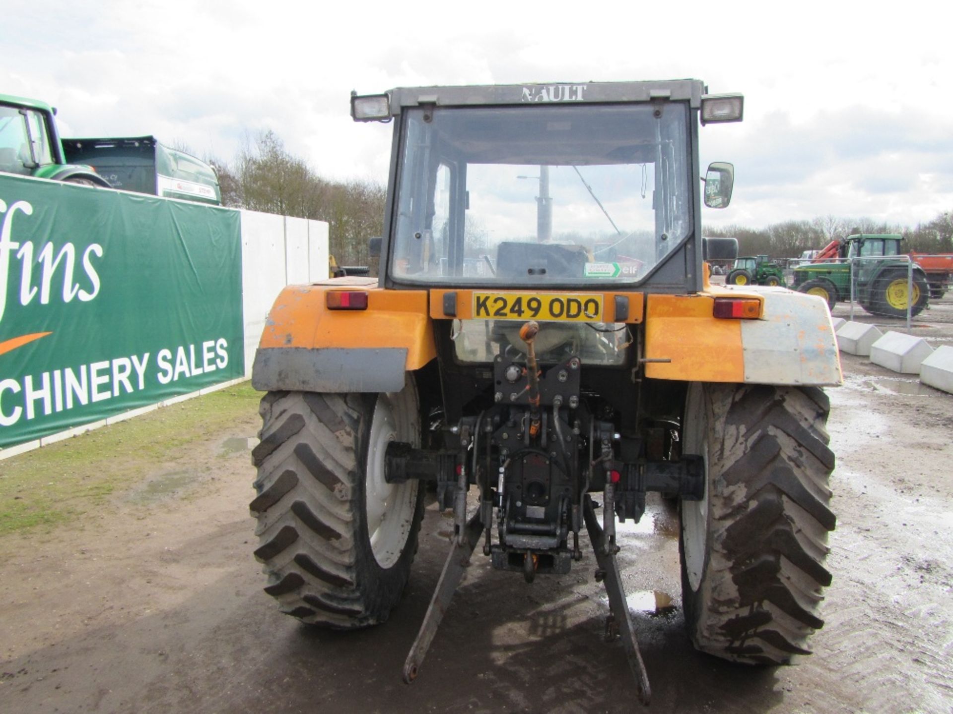 Renault Ceres 65 4wd Tractor Reg. No. K249 ODO - Bild 8 aus 17