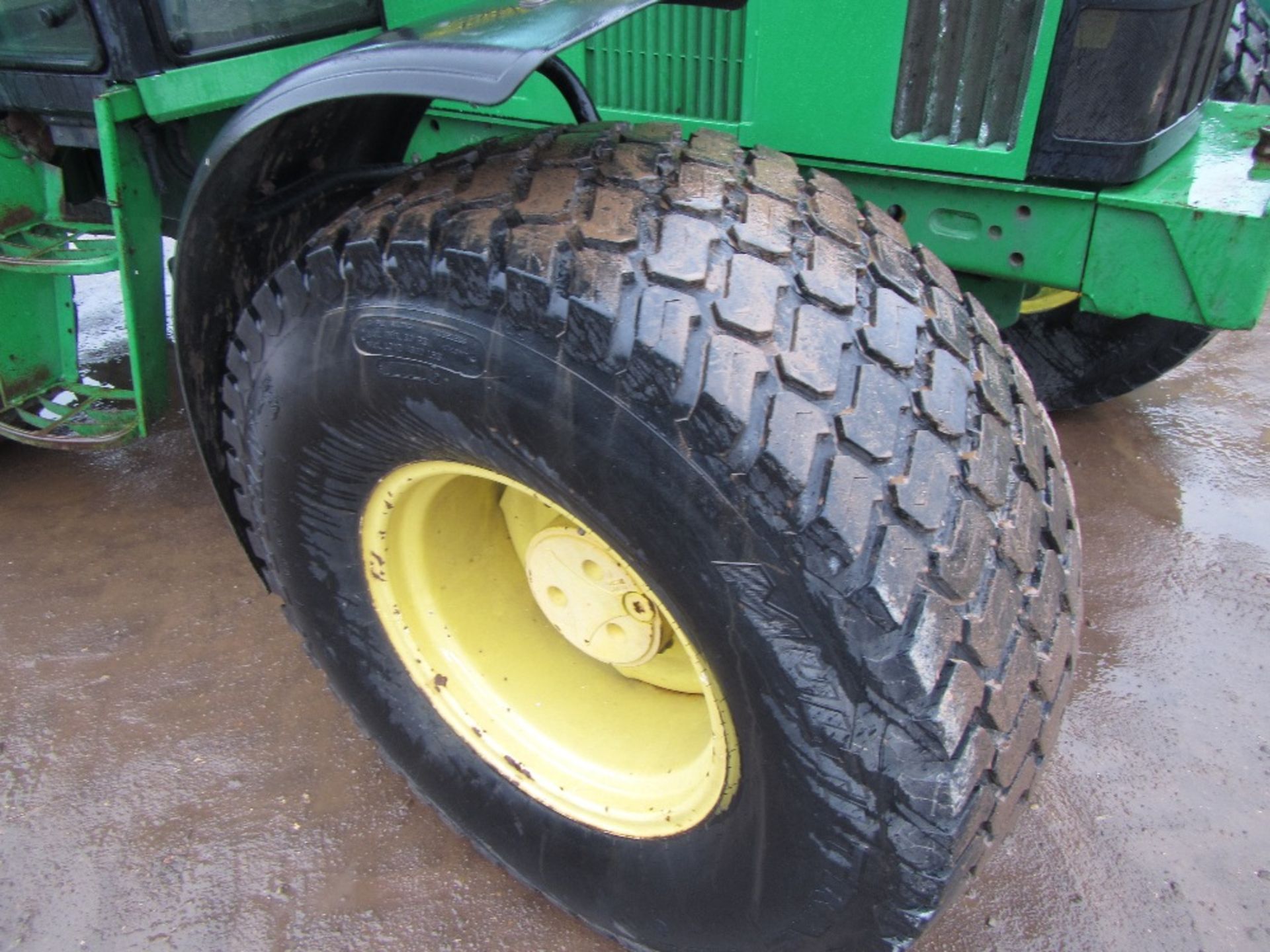 2003 John Deere 6210 4wd Tractor c/w Power Quad, Grass Tyres - Bild 4 aus 18