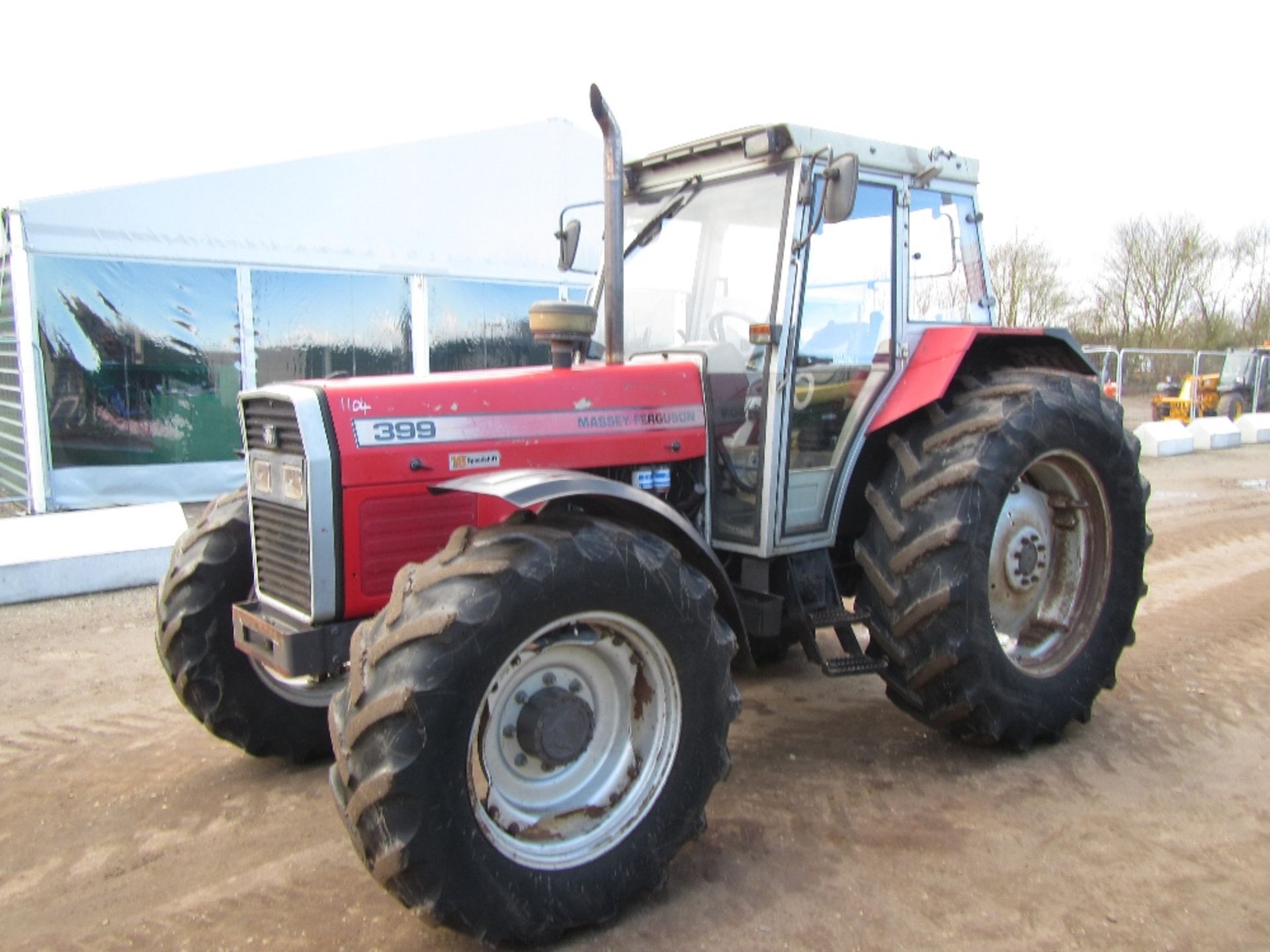 Massey Ferguson 399 Tractor c/w 18 Speed Shift Ser. No. D51323. UNRESERVED LOT