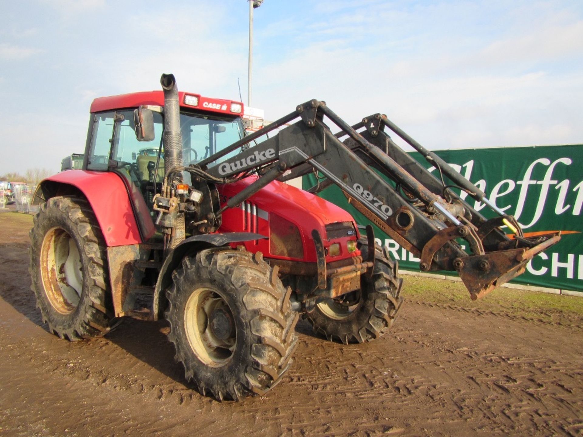 Case CS110 4wd Tractor c/w Quicke Q970 Loader. Reg. No. ST52 MLV. Ser. No. DBD0079557 - Bild 3 aus 17