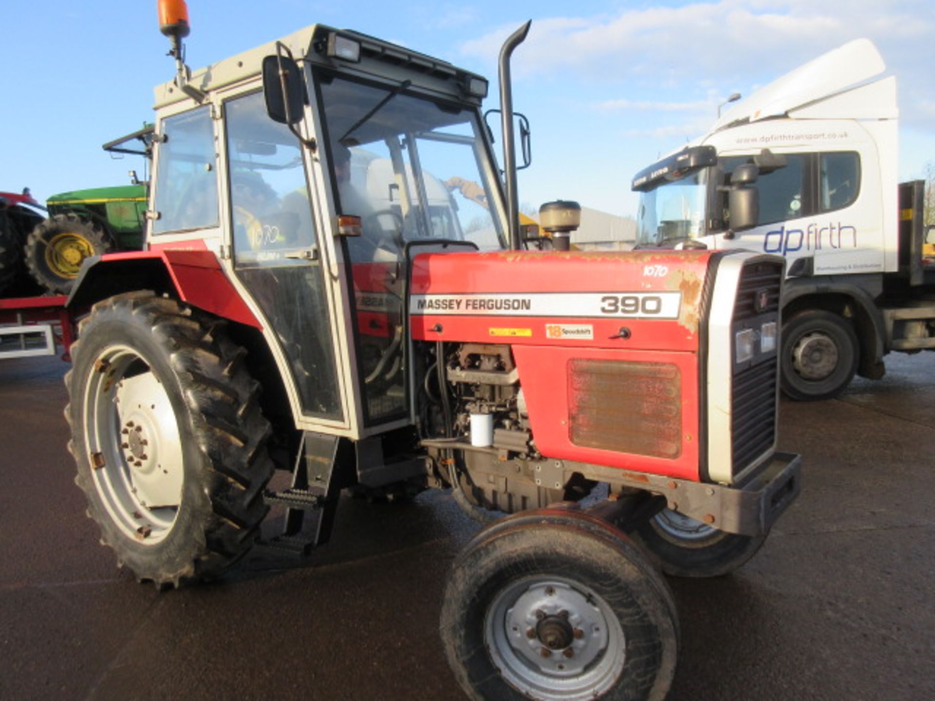 Massey Ferguson 390 Tractor M Reg - Bild 3 aus 5