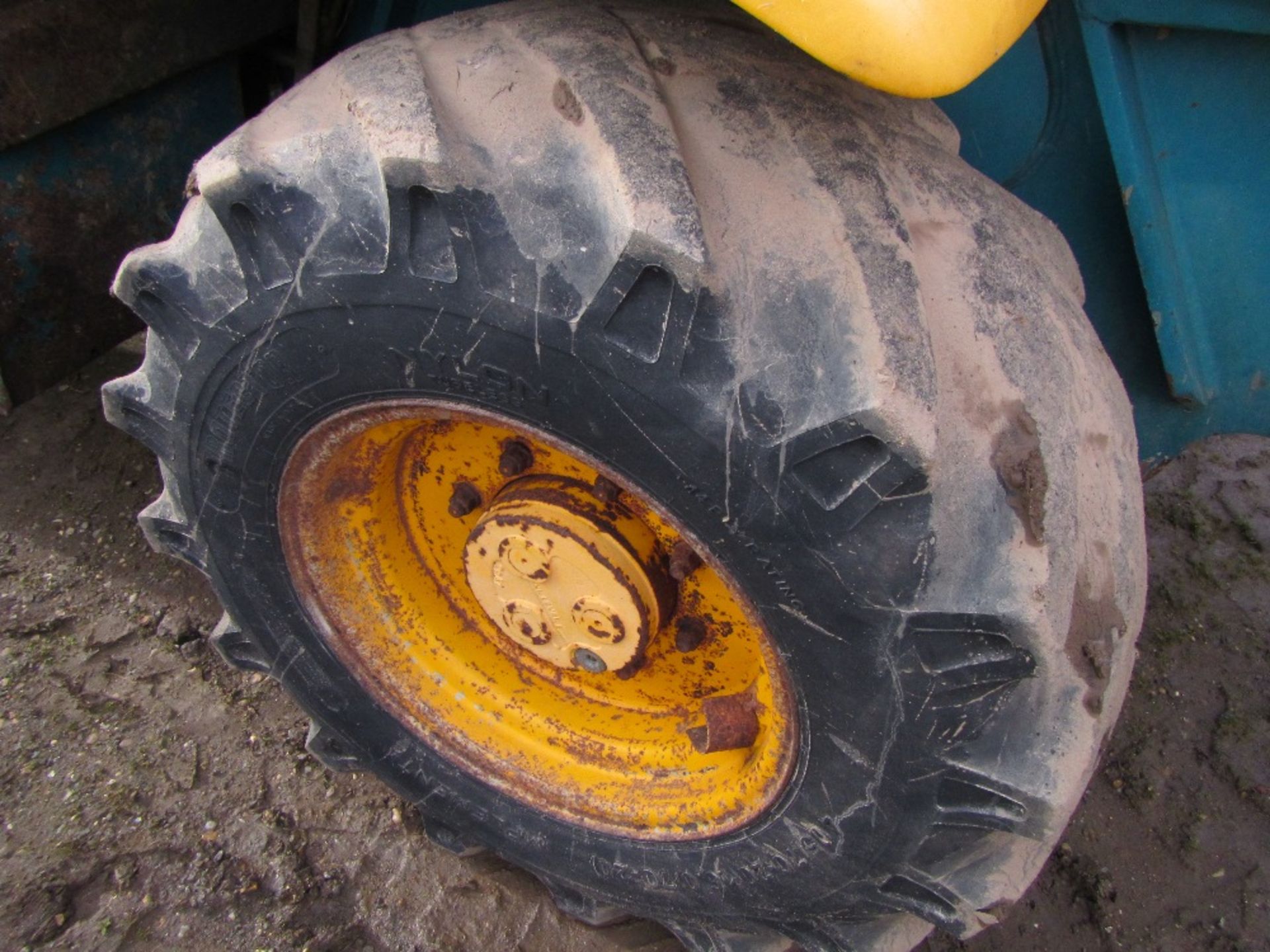 Sanderson TL6 Telehandler c/w 4 Wheel Steer, Pick Up Hitch Reg. No. R933 BOA Ser. No. WHE0120 - Bild 6 aus 9