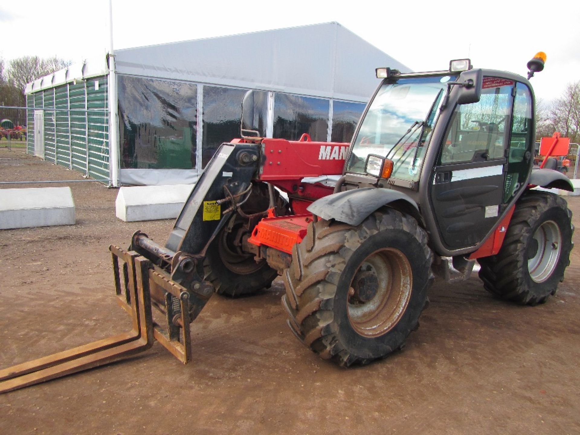 Manitou 627 Telehandler Reg. No. AU06 EFM Ser. No. 224208