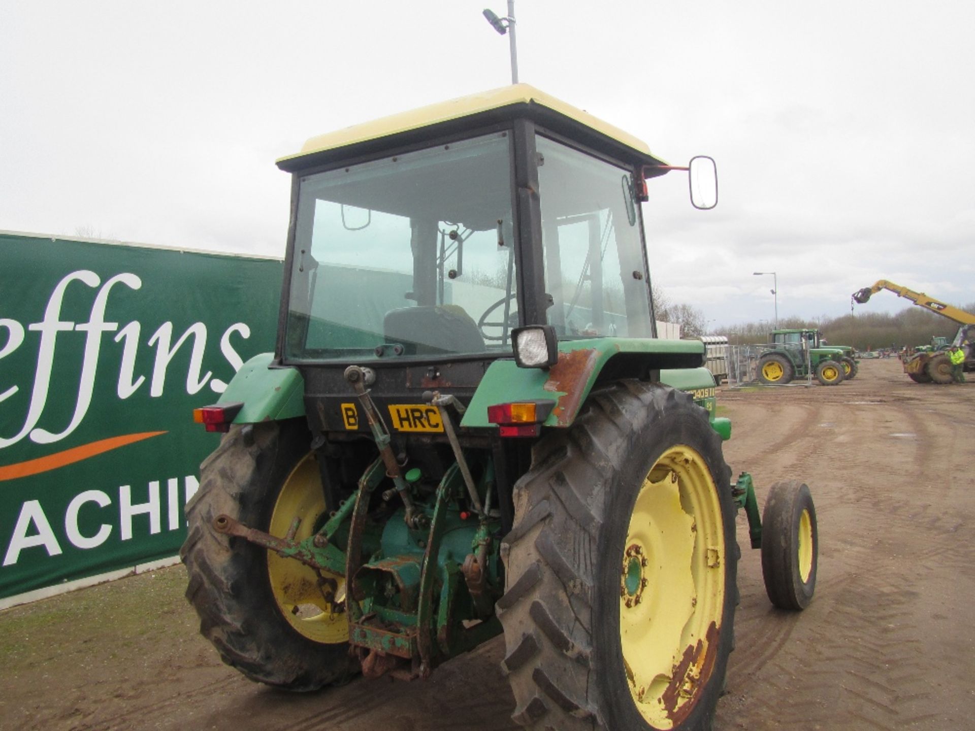 1984 John Deere 2040s 2wd Tractor c/w SG2 Cab Ser No 524853 - Bild 7 aus 8