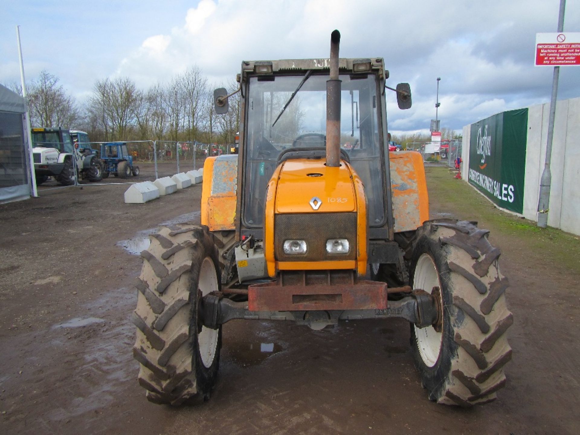 Renault Ceres 65 4wd Tractor Reg. No. K249 ODO - Bild 4 aus 17