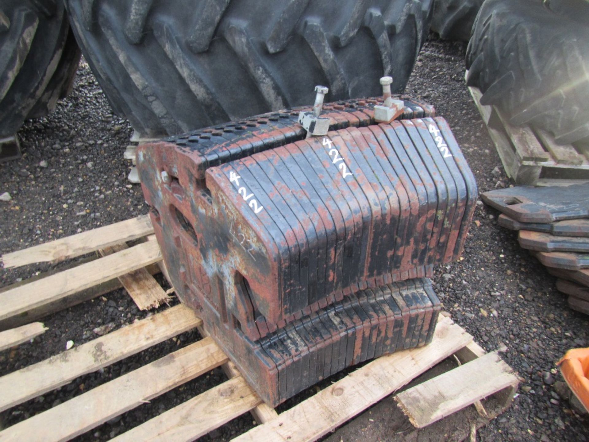 Set of 22no. New Holland Wafer Weights