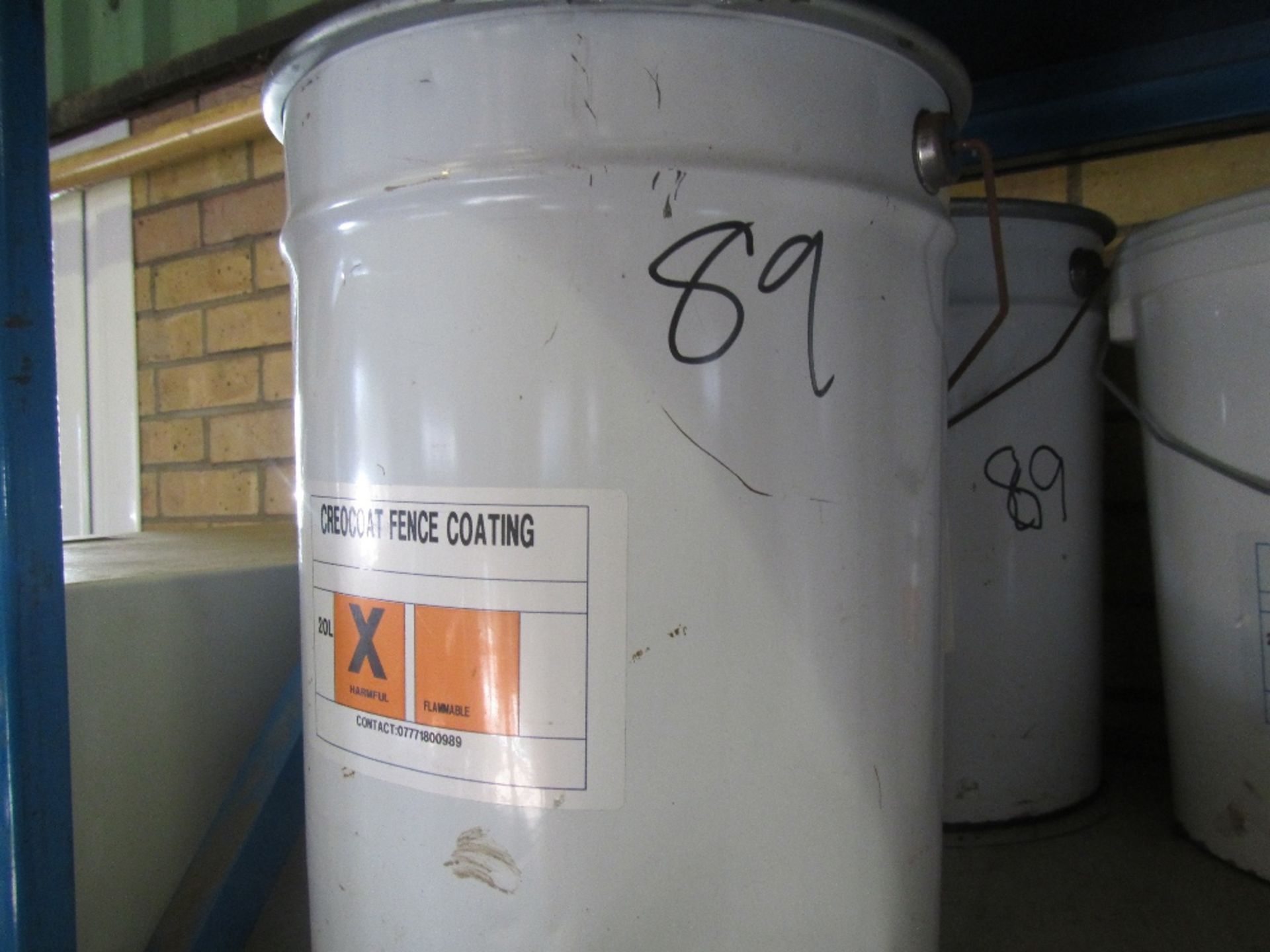 2no. 20 Litre Tins of Creosote Fence Paint