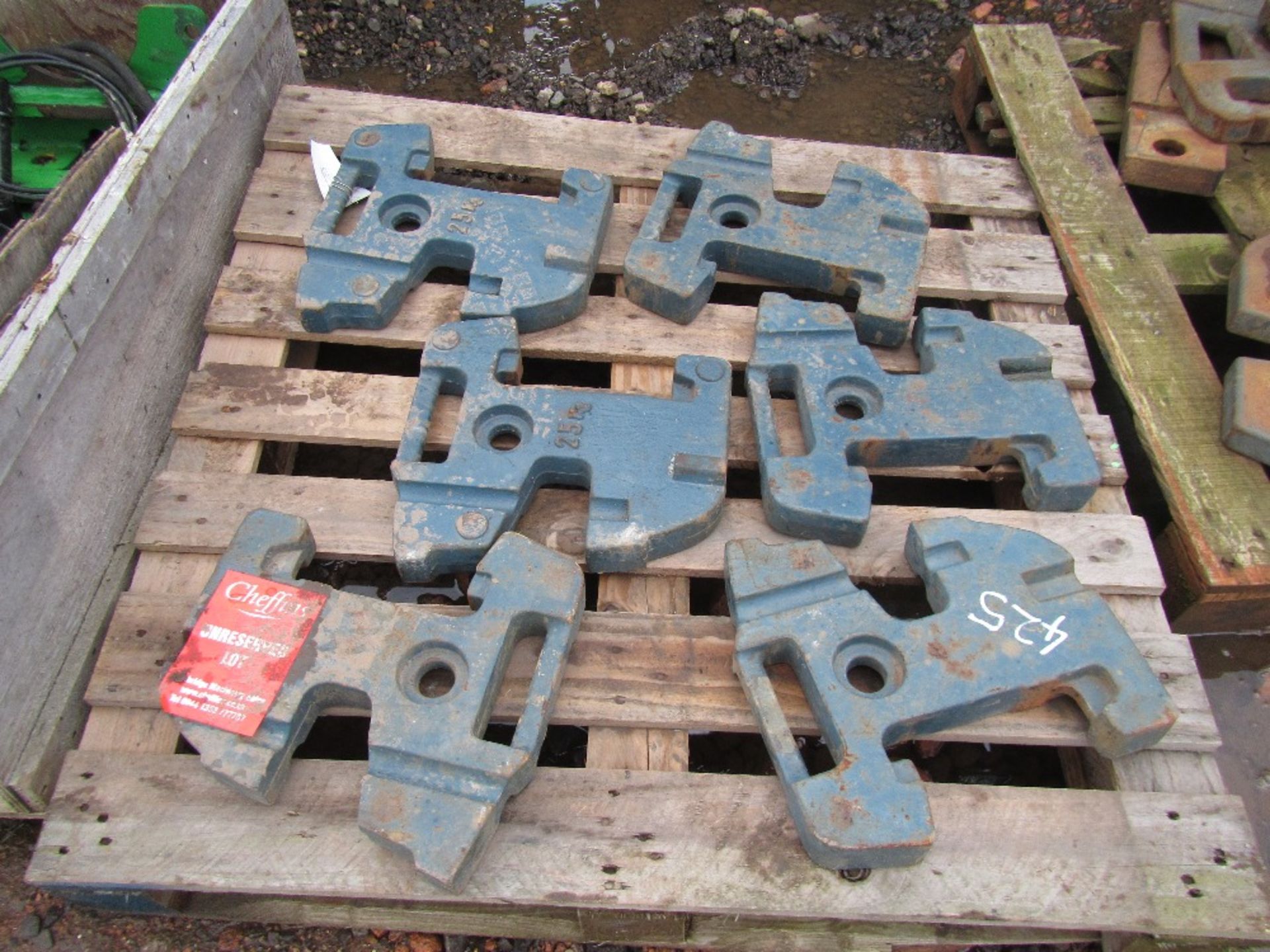 Set of Front Tractor Weights UNRESERVED LOT