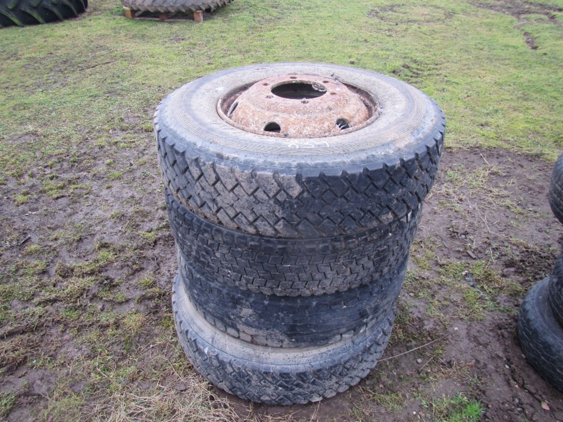 4no. Iveco 17.5 Lorry Tyres